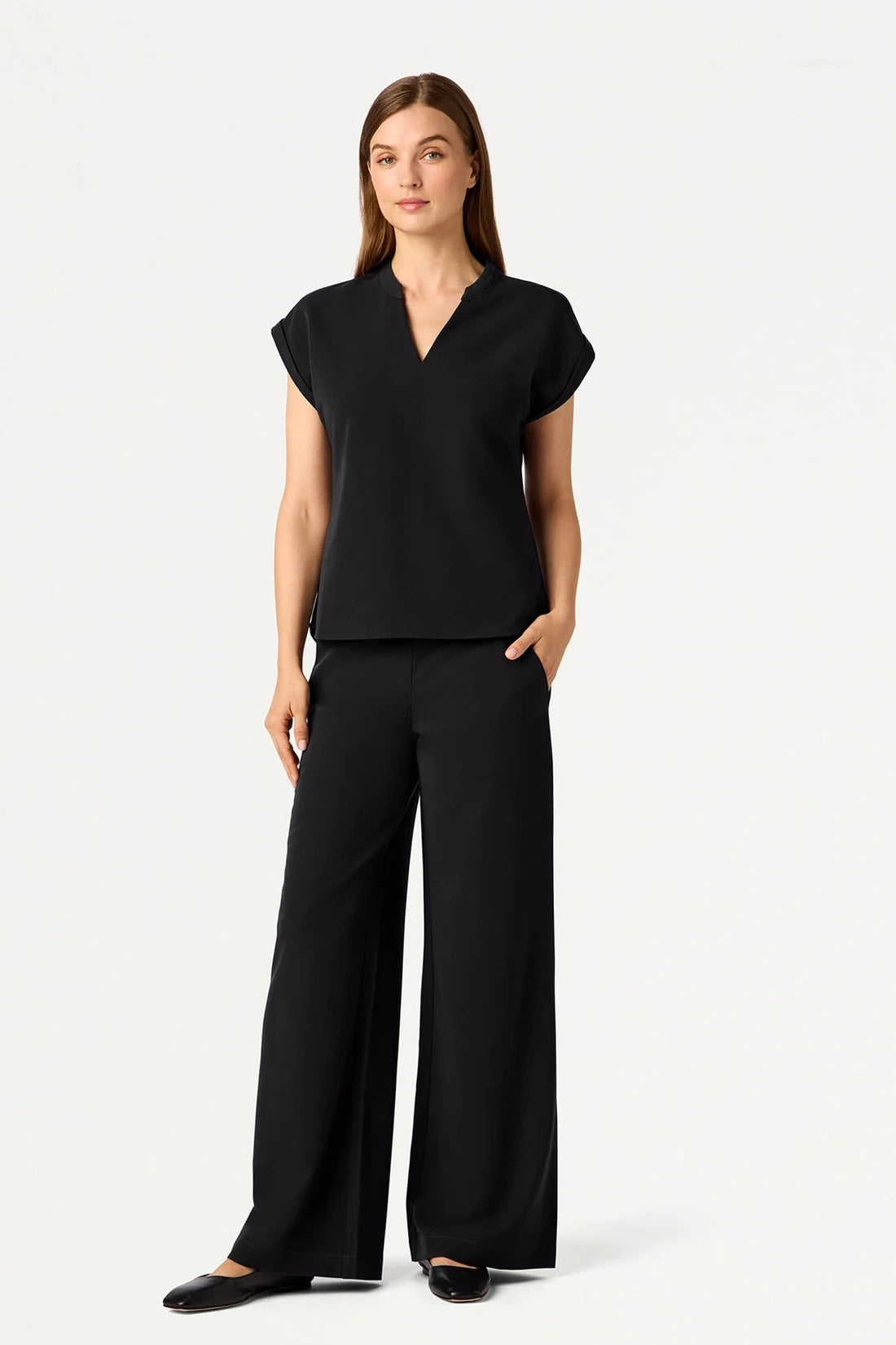TOP WOMAN JAANUU ULTRALAST W110005 - BLACK