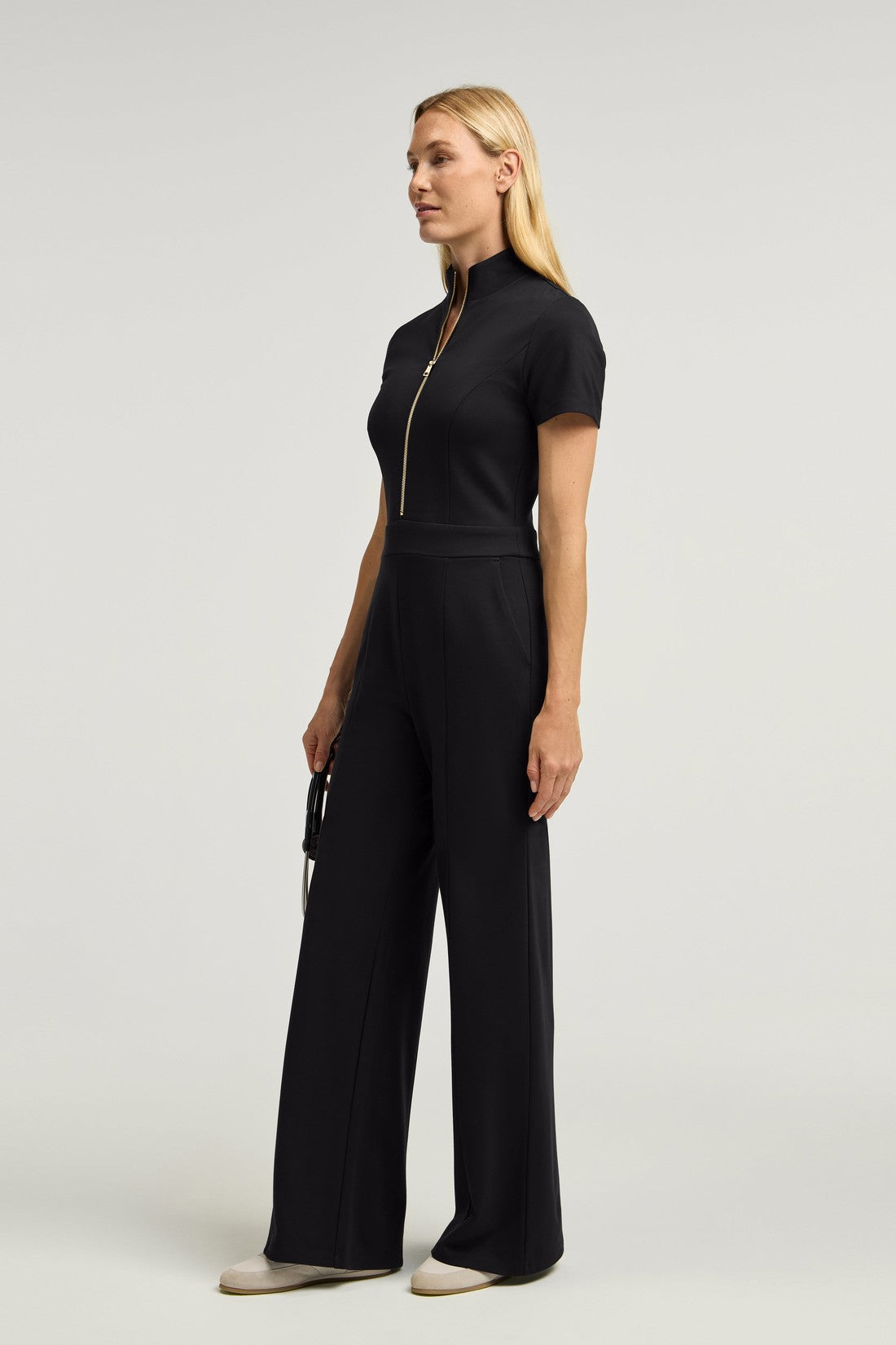 The UltraSOFT® Scrub Jumpsuit - Black