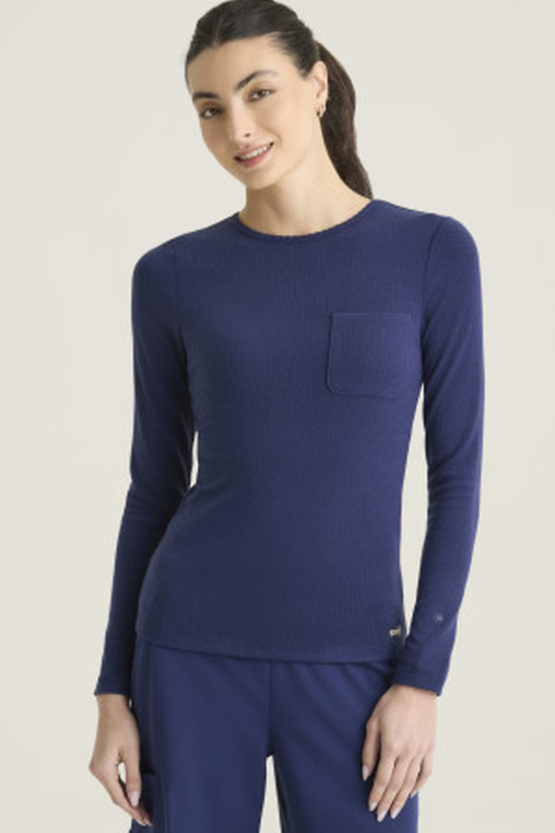 GREY'S ANATOMY CULTIVATE GRGK322 WOMEN'S UNDERSCRUB - INDIGO