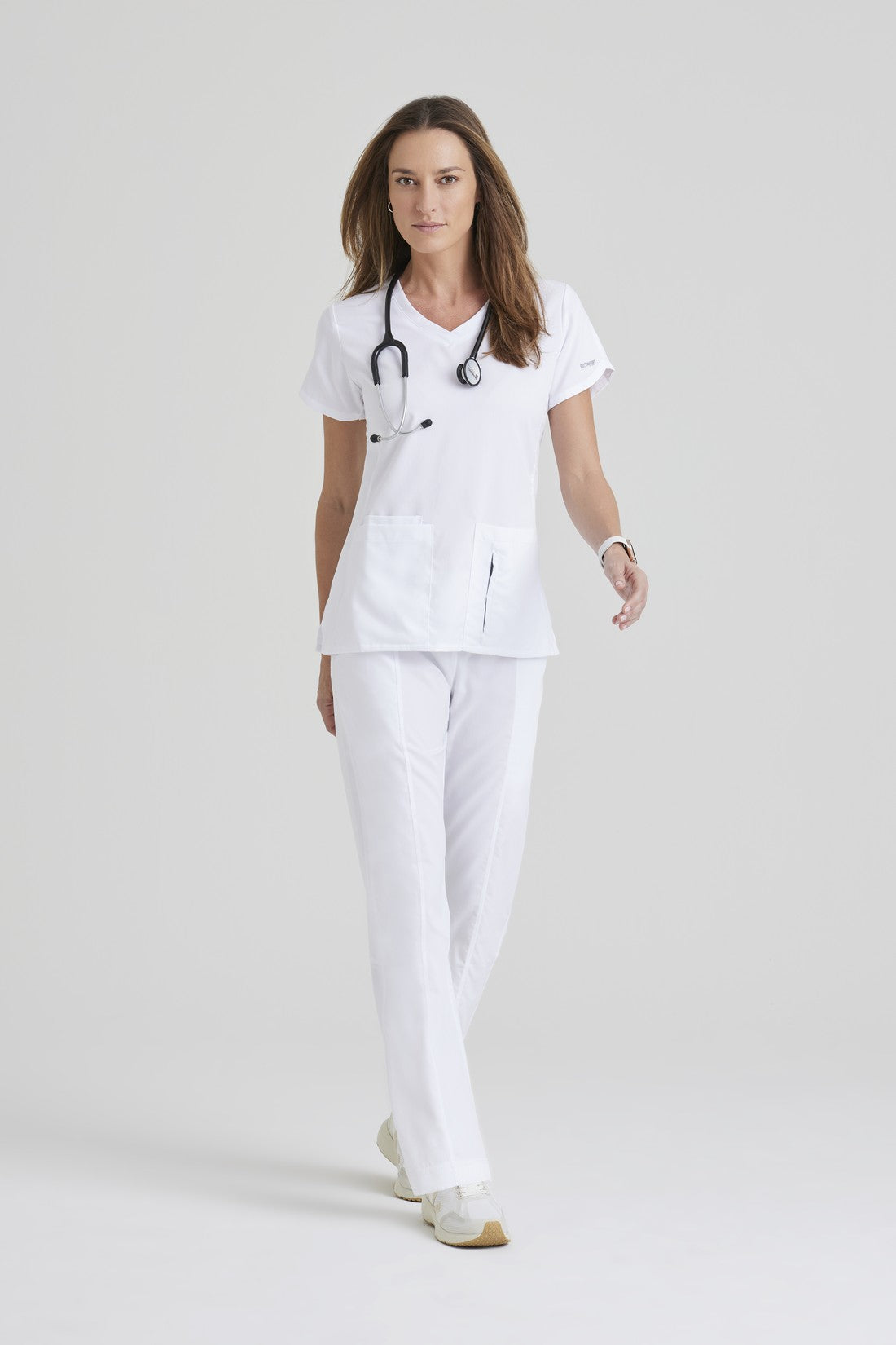 TOP MUJER GREYS ANATOMY  41423 - BLANCO