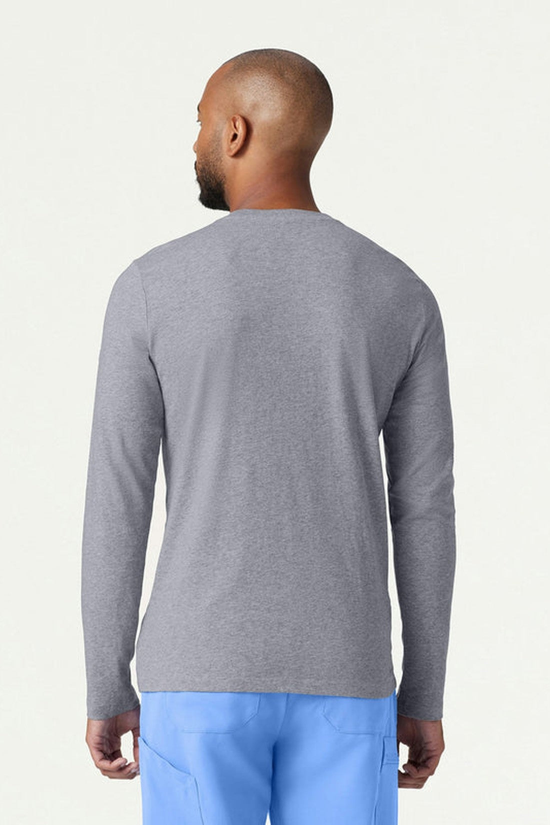 MEN'S UNDERSCRUB JAANUU REGENX M30002U - HEATHER GREY
