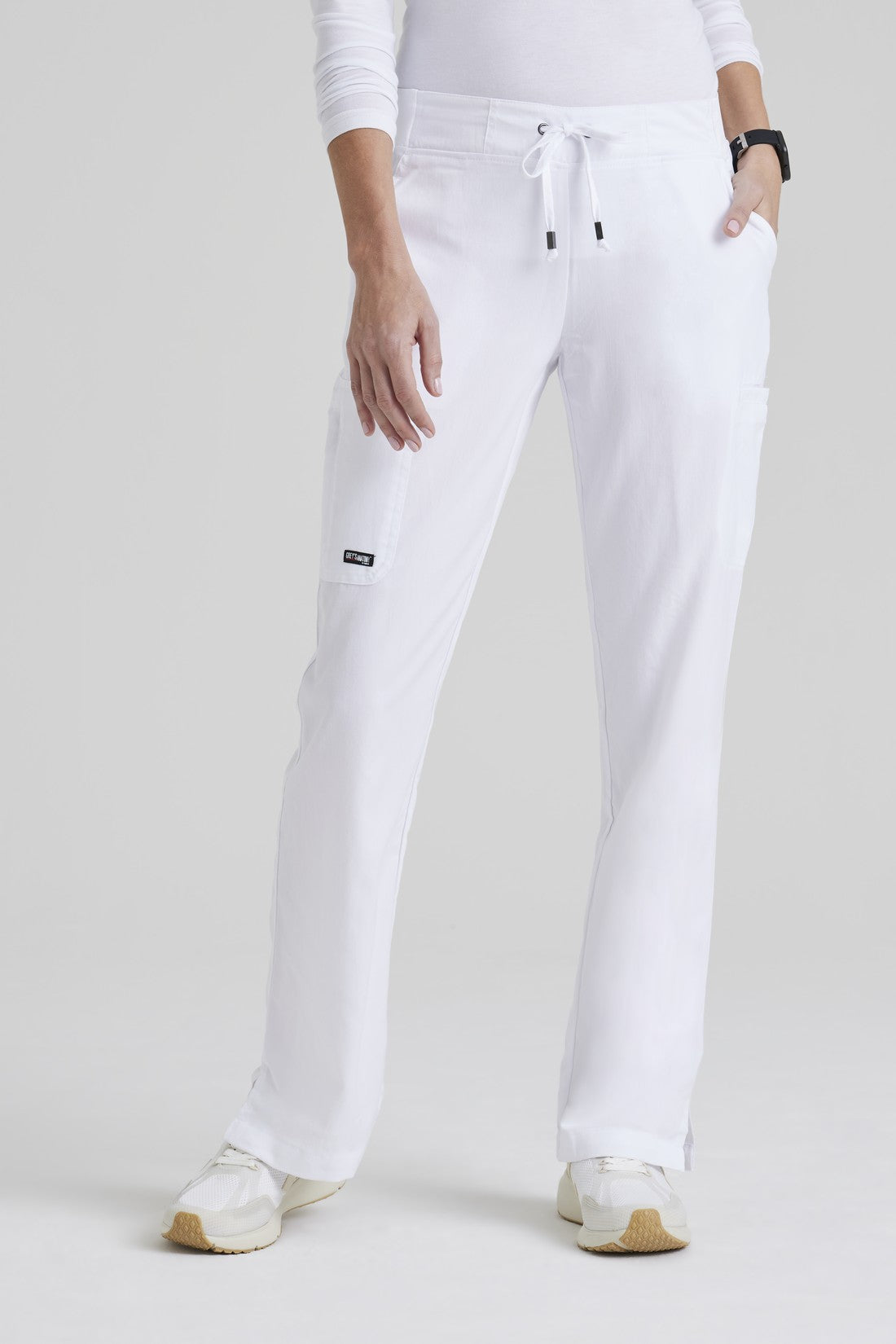 PANTALON MUJER GREYS ANATOMY  4277 - BLANCO