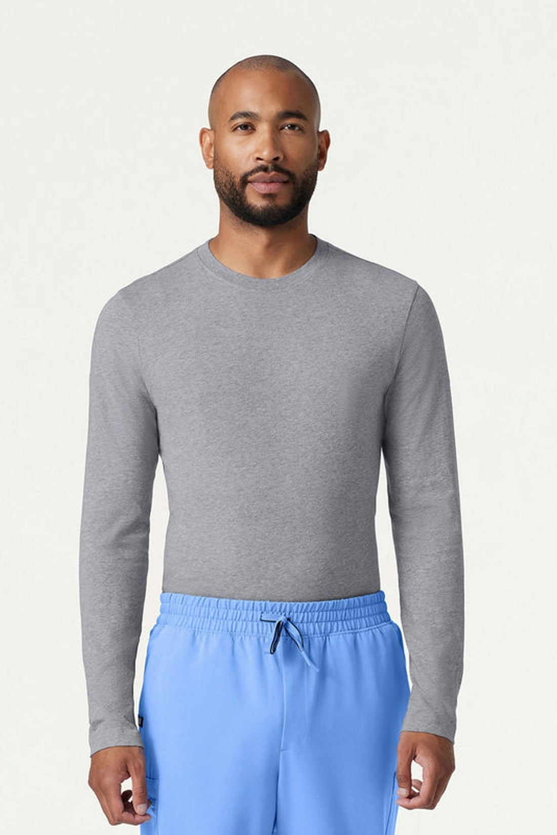 MEN'S UNDERSCRUB JAANUU REGENX M30002U - HEATHER GREY