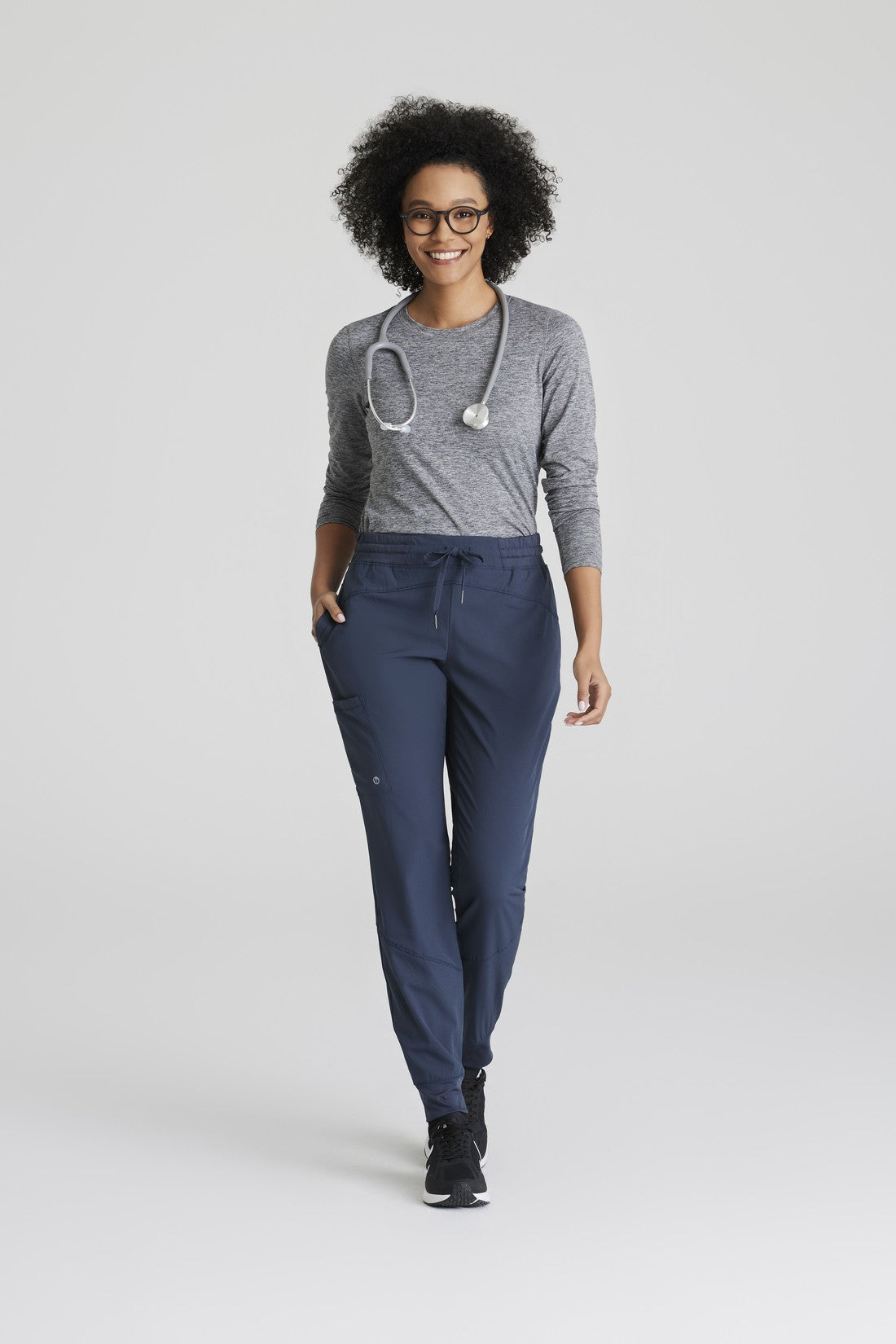 UNDERSCRUB MUJER BARCO ONE BOK804 - GRIS