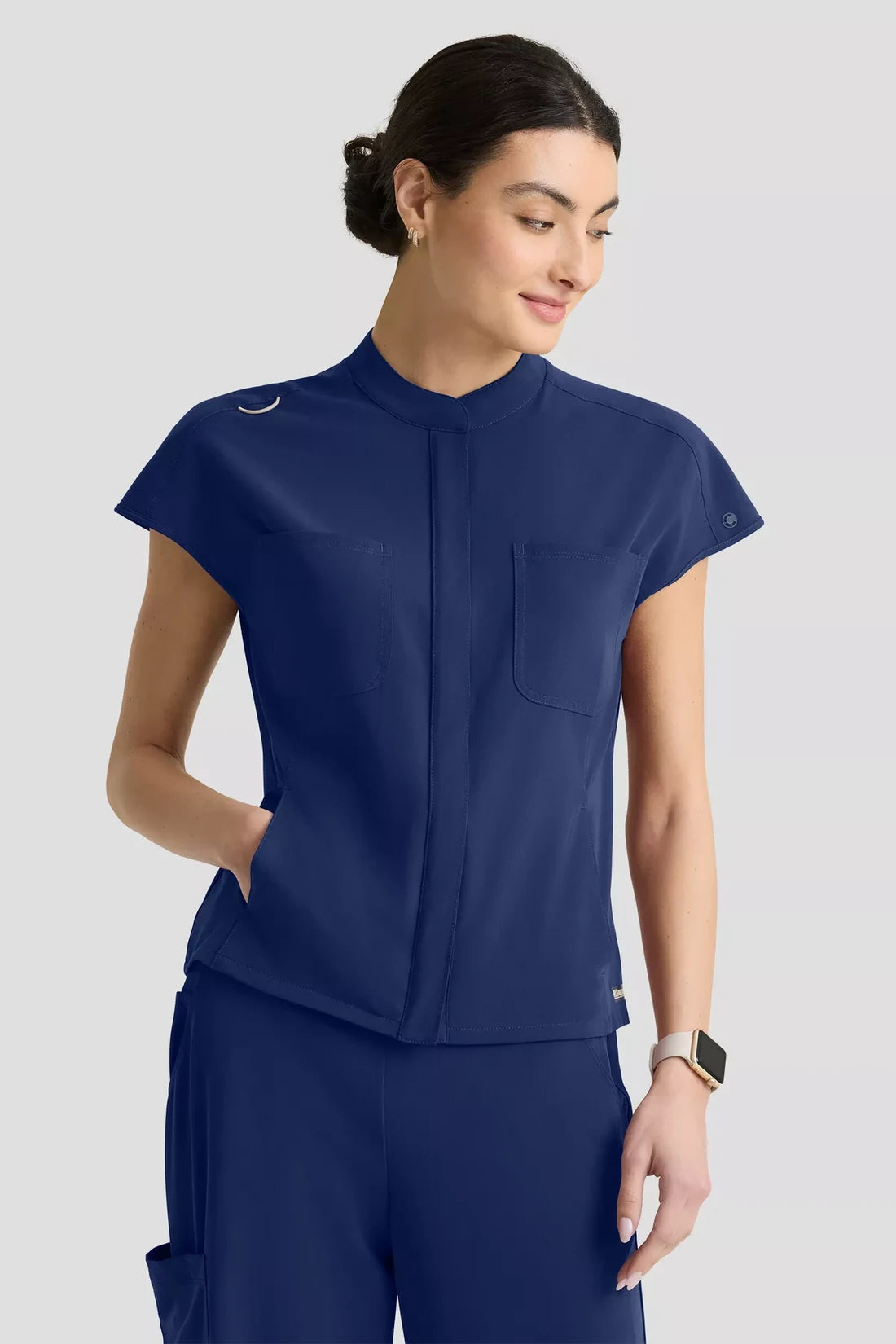 TOP WOMAN GREY'S ANATOMY CULTIVATE GRGT320 - INDIGO