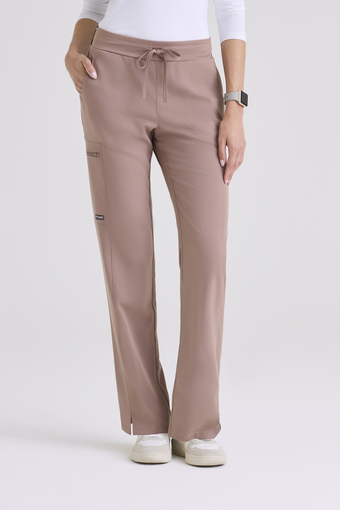 PANTALON MUJER GREYS ANATOMY STRETCH GRSP500 - CAFÉ