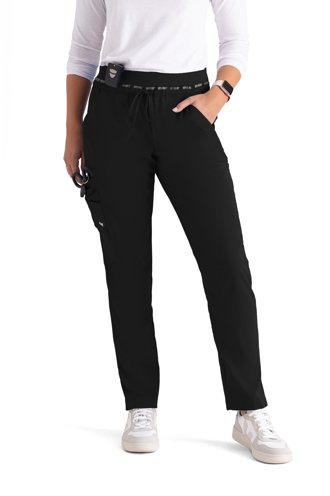 PANTALON MUJER GREYS ANATOMY STRETCH GRSP526 - NEGRO