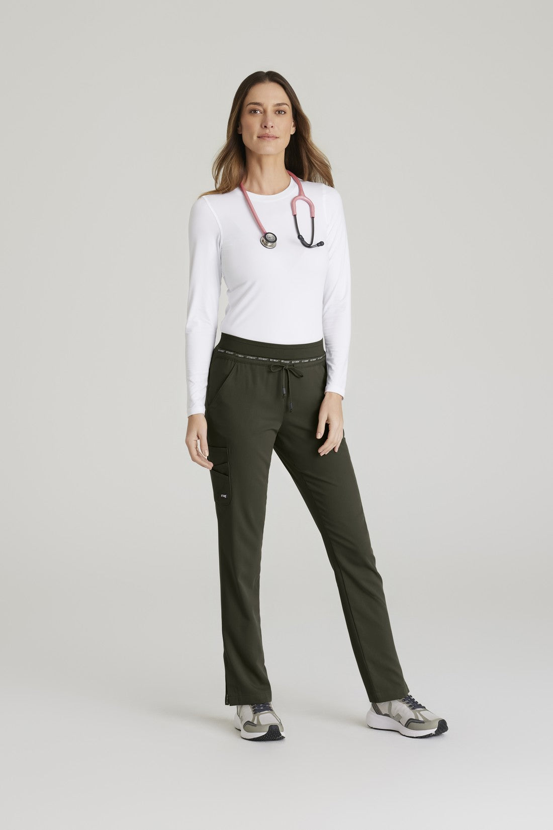 PANTALON MUJER GREYS ANATOMY STRETCH GRSP526 - OLIVA