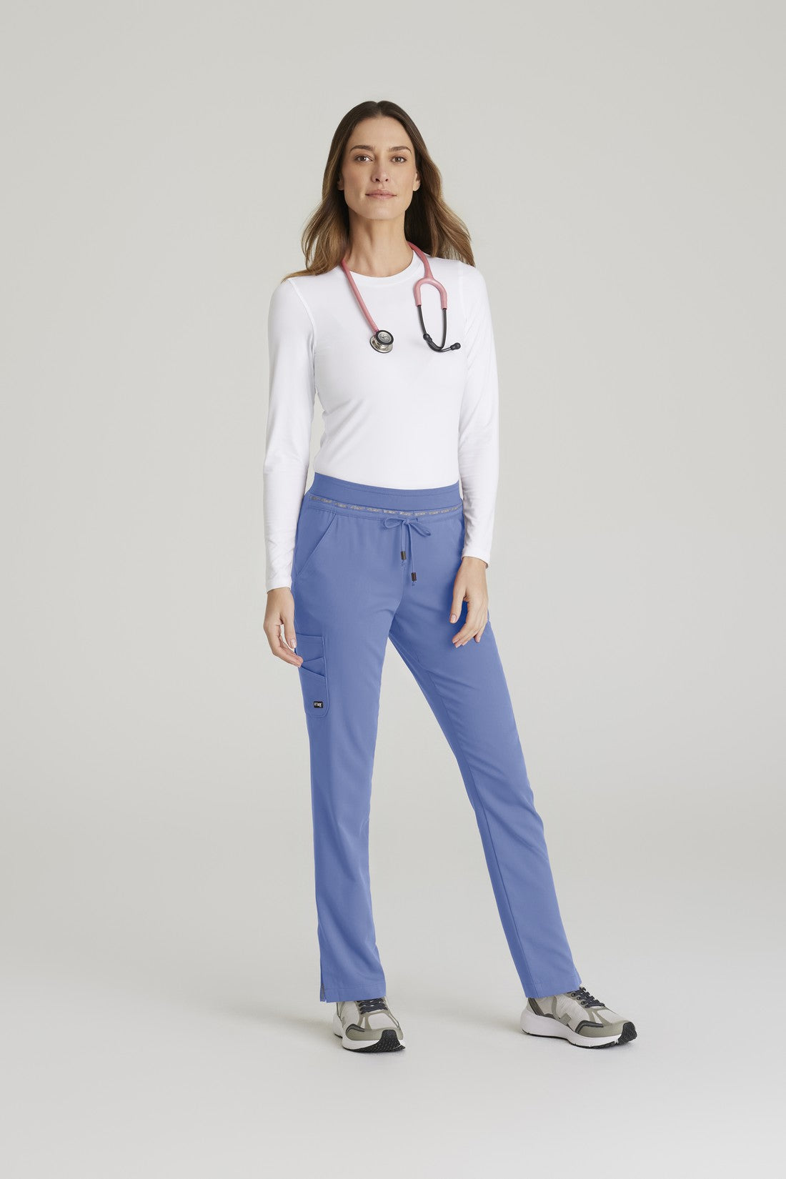 PANTALON MUJER GREYS ANATOMY STRETCH GRSP526 - CIELO