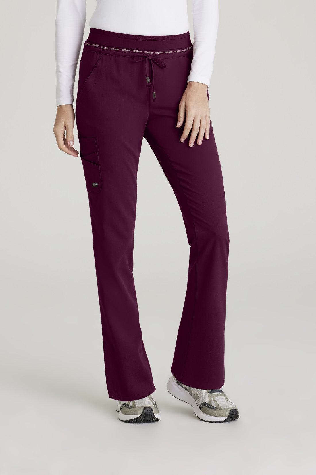 PANTALON MUJER GREYS ANATOMY STRETCH GRSP526 - VINOTINTO