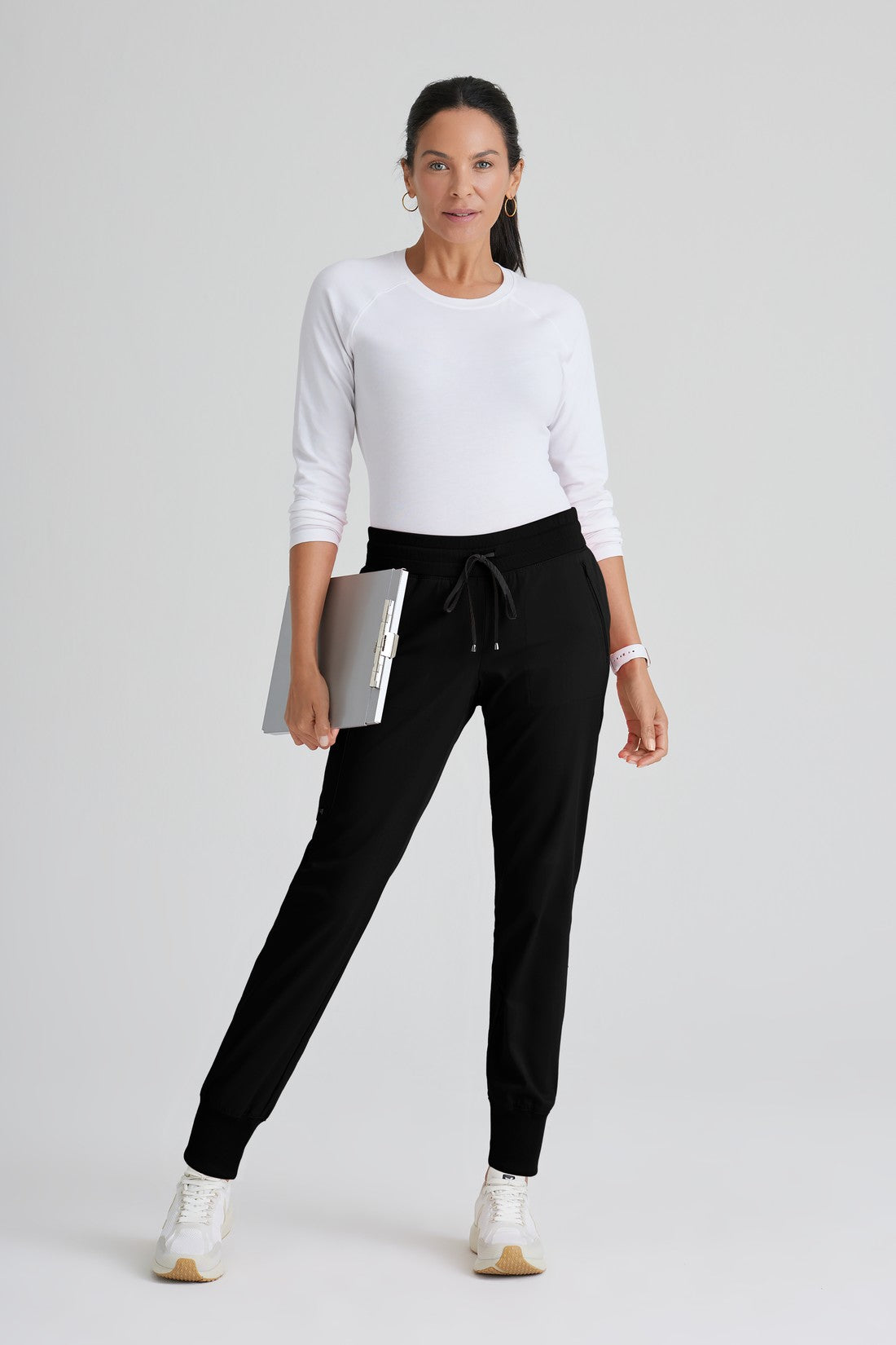 PANTALON MUJER GREYS ANATOMY STRETCH GRSP537 - NEGRO