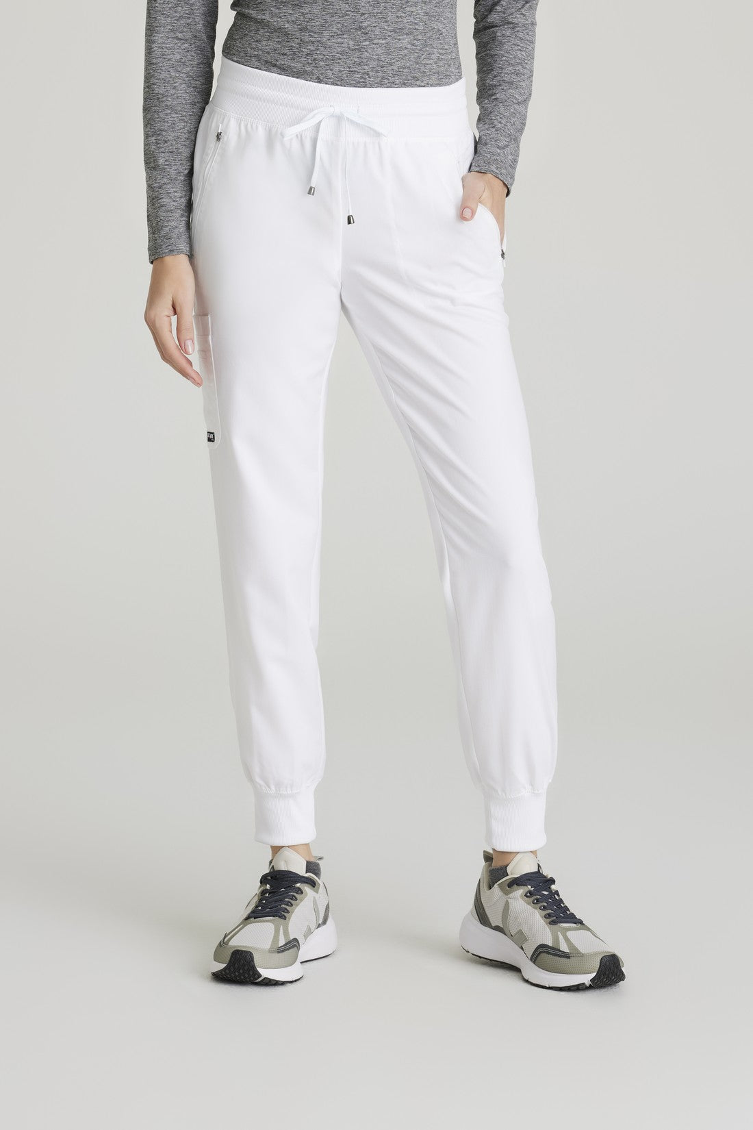 PANTALON MUJER GREYS ANATOMY STRETCH GRSP537 - BLANCO