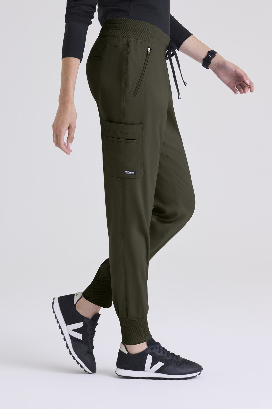 PANTALON MUJER GREYS ANATOMY STRETCH GRSP537 - OLIVA