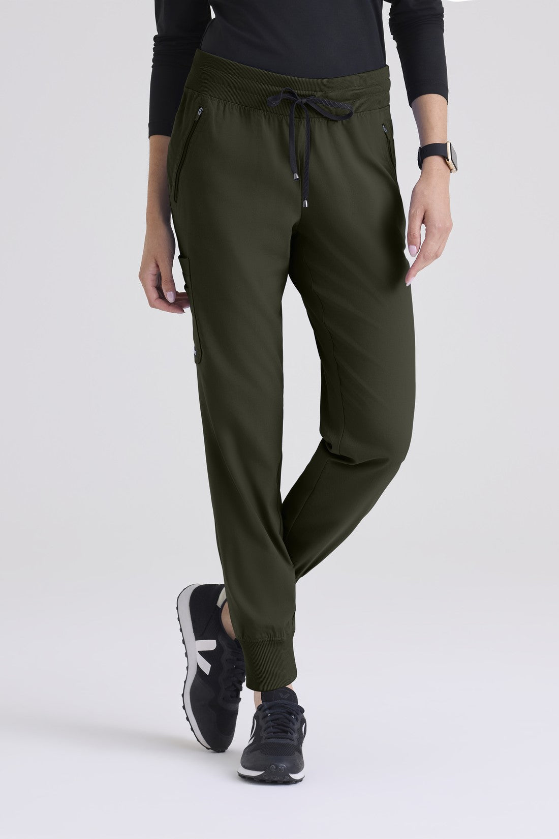 PANTALON MUJER GREYS ANATOMY STRETCH GRSP537 - OLIVA