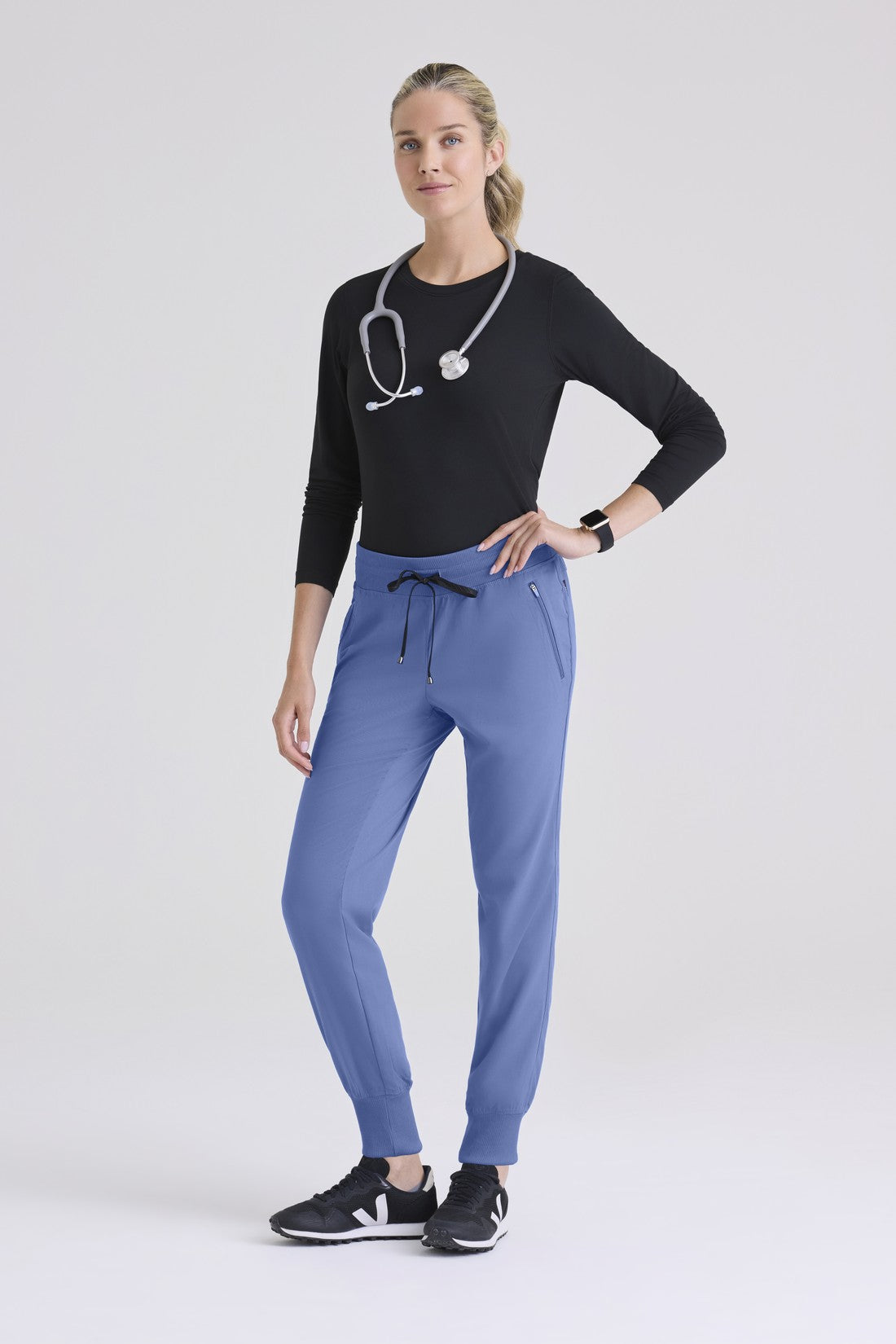 PANTALON MUJER GREYS ANATOMY STRETCH GRSP537 - CIELO