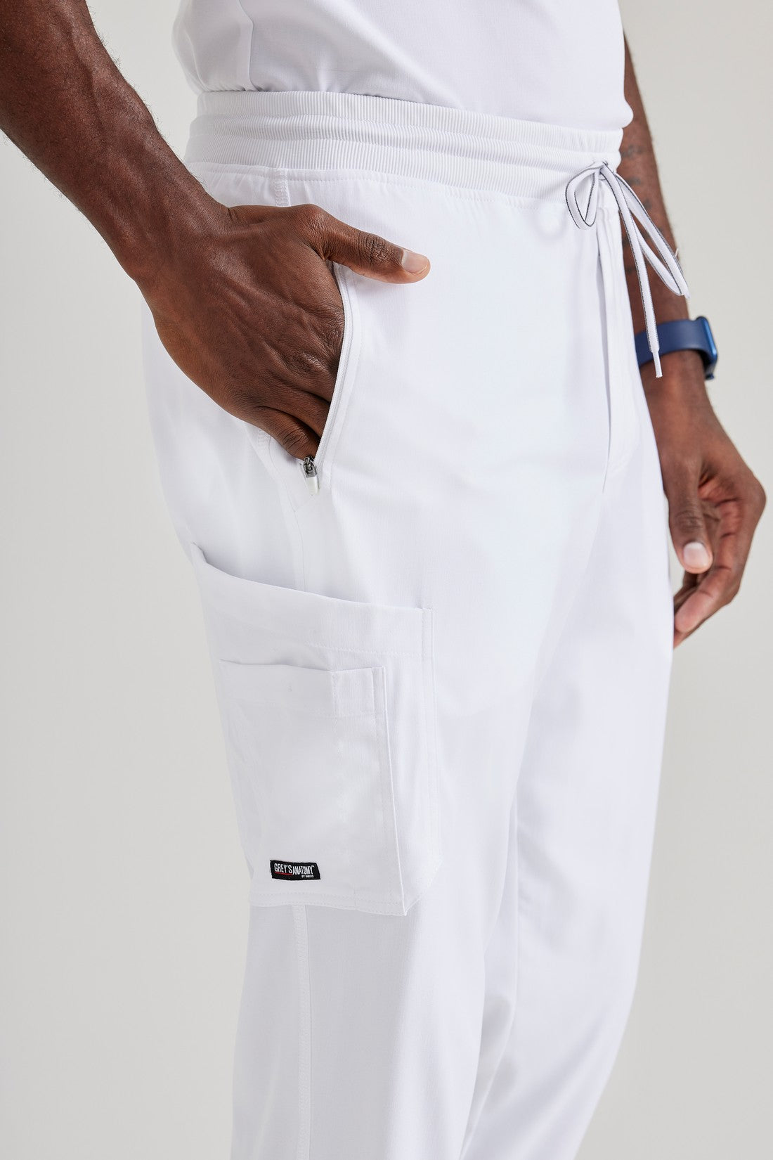 PANTALON HOMBRE GREYS ANATOMY STRETCH GRSP550 - BLANCO