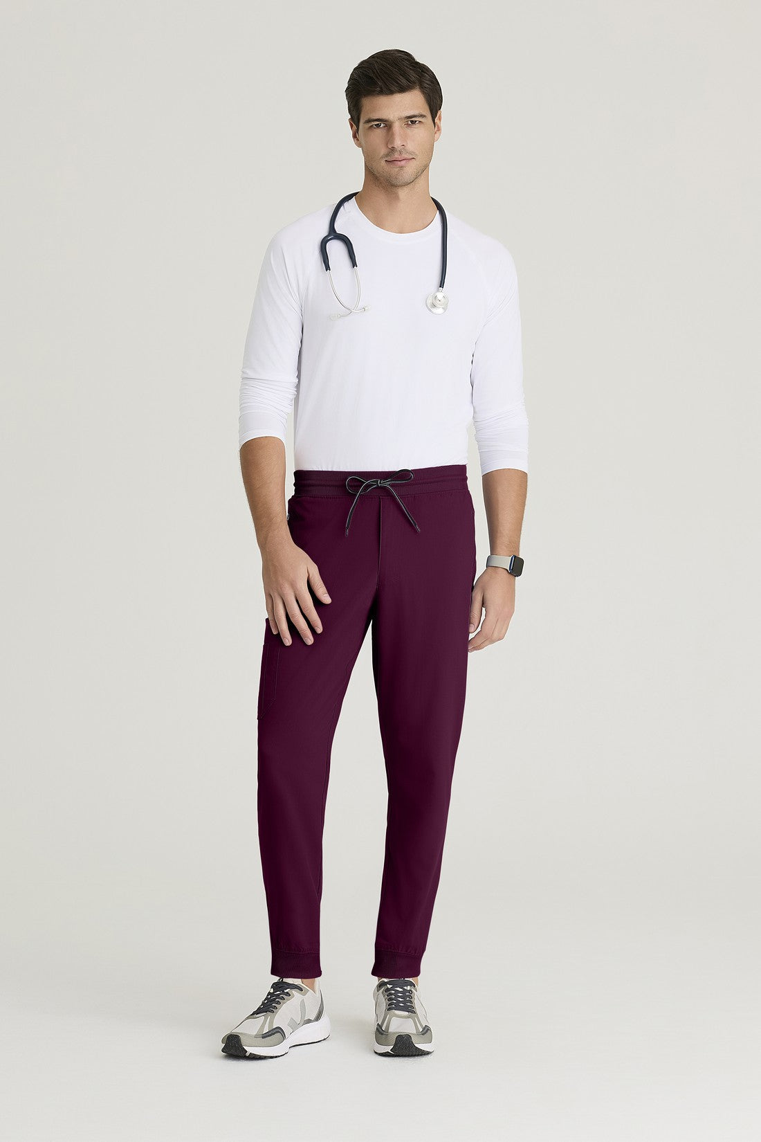 PANTALON HOMBRE GREYS ANATOMY STRETCH GRSP550 - VINOTINTO