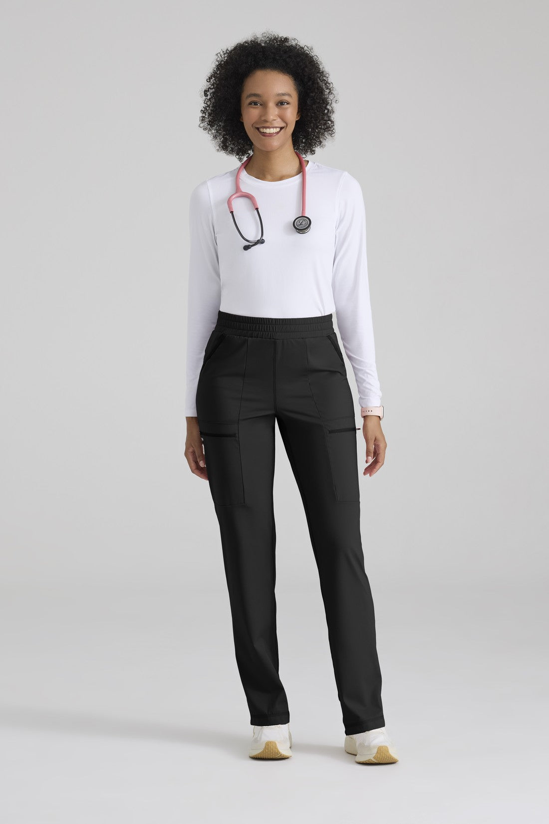 PANTALON MUJER GREYS ANATOMY KNIT GRSP685 - NEGRO