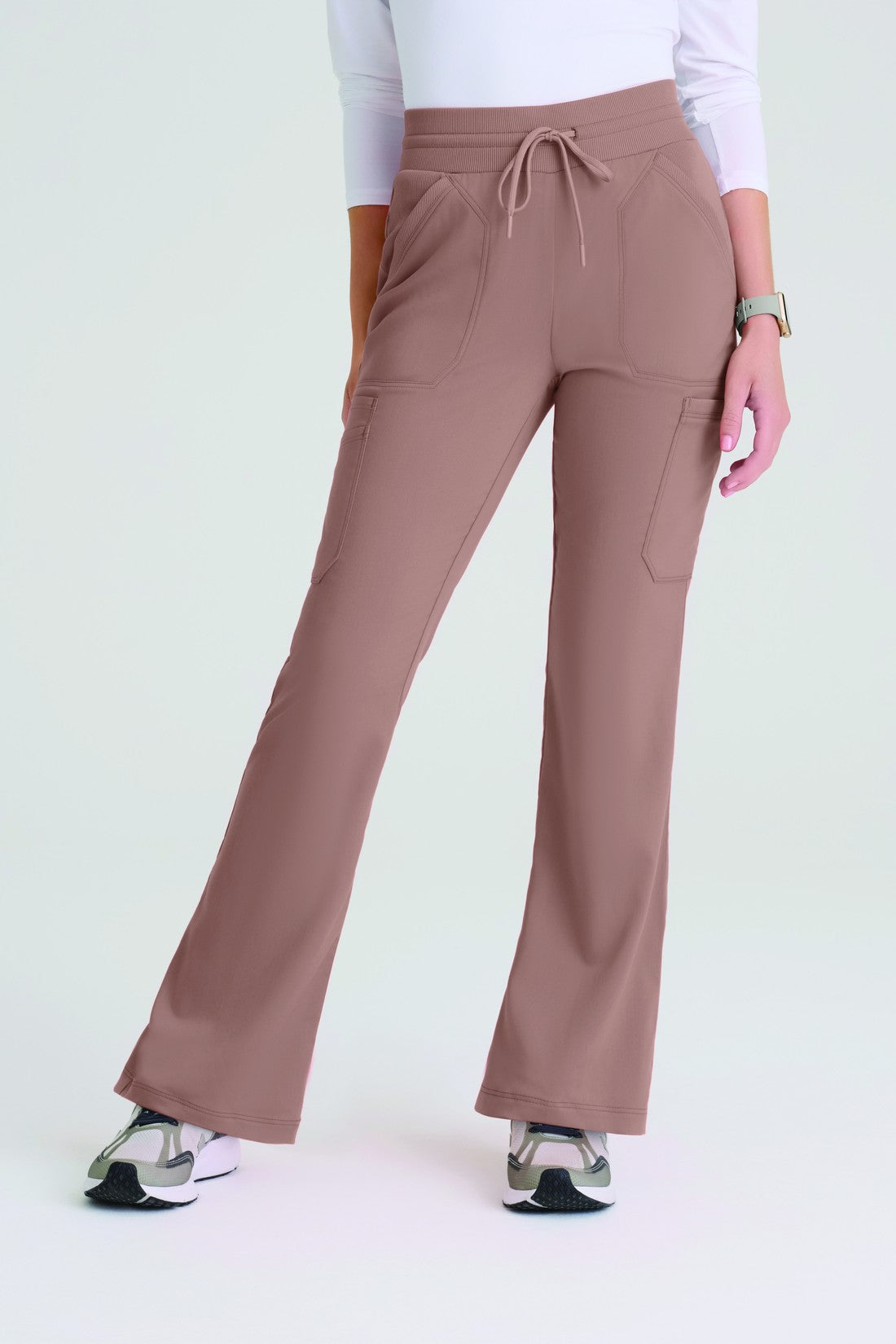 PANTALON MUJER GREYS ANATOMY STRETCH GRSP722 - CAFÉ