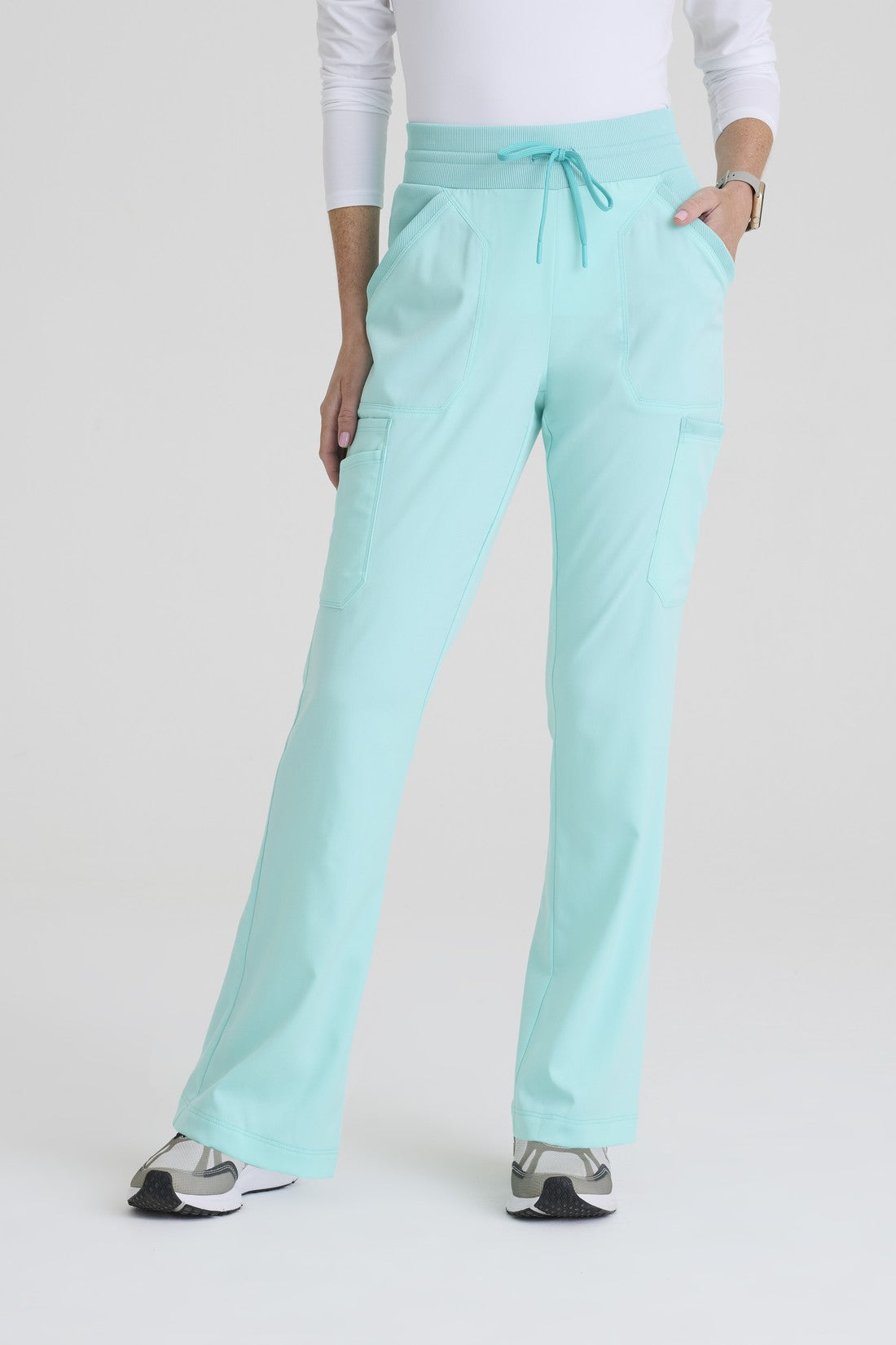 PANTALON MUJER GREYS ANATOMY STRETCH GRSP722 - AGUAMARINA