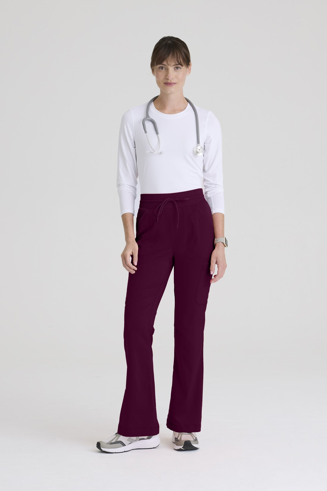PANTALON MUJER GREYS ANATOMY STRETCH GRSP722 - VINOTINTO