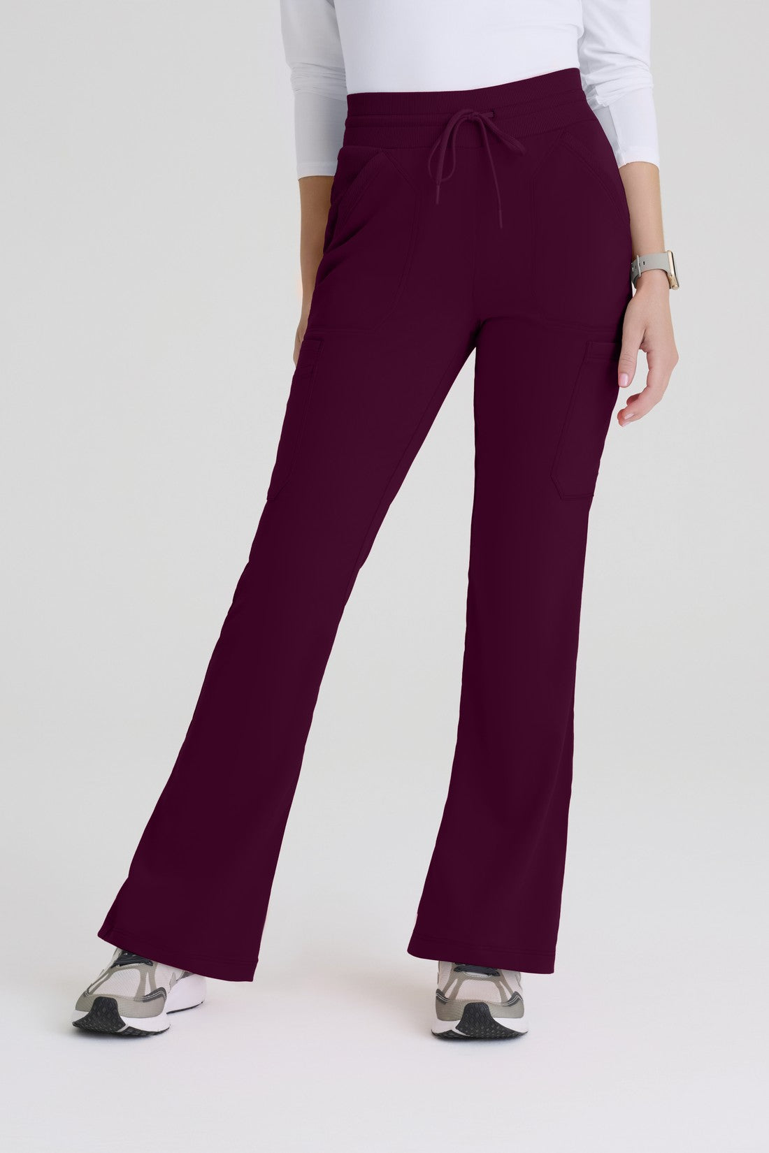 PANTALON MUJER GREYS ANATOMY STRETCH GRSP722 - VINOTINTO