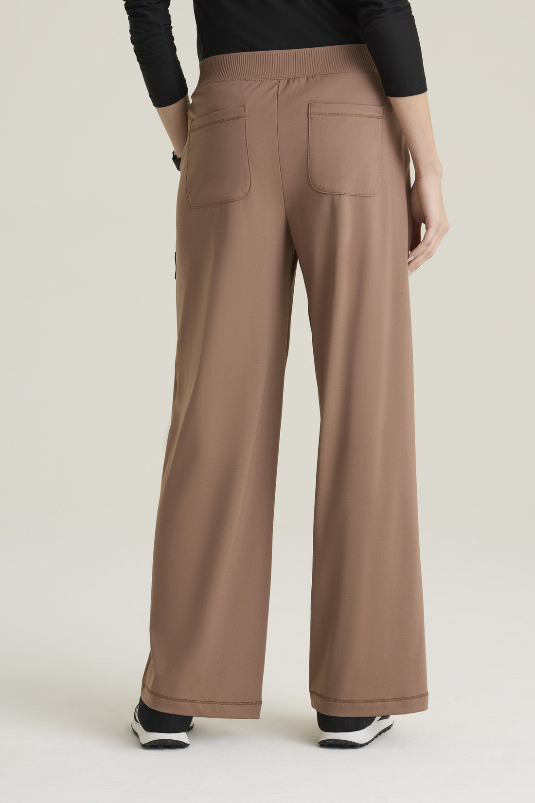 WOMEN'S GREYS ANATOMY KNITS GRSP746P PANTS - BROWN STONE