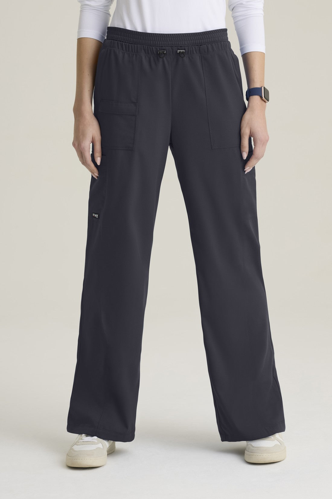 GREYS ANATOMY STRETCH WOMEN'S PANTS GRSP747 - STEEL