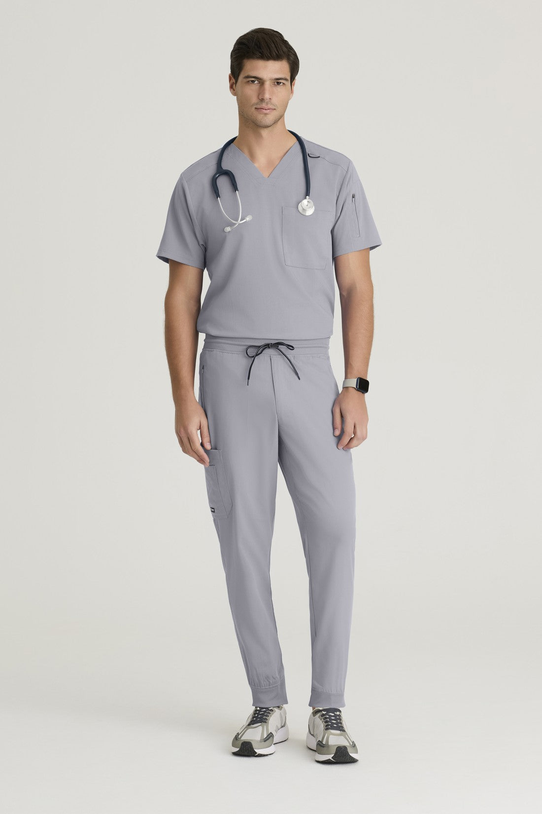 TOP HOMBRE GREYS ANATOMY STRETCH GRST079 - GRIS