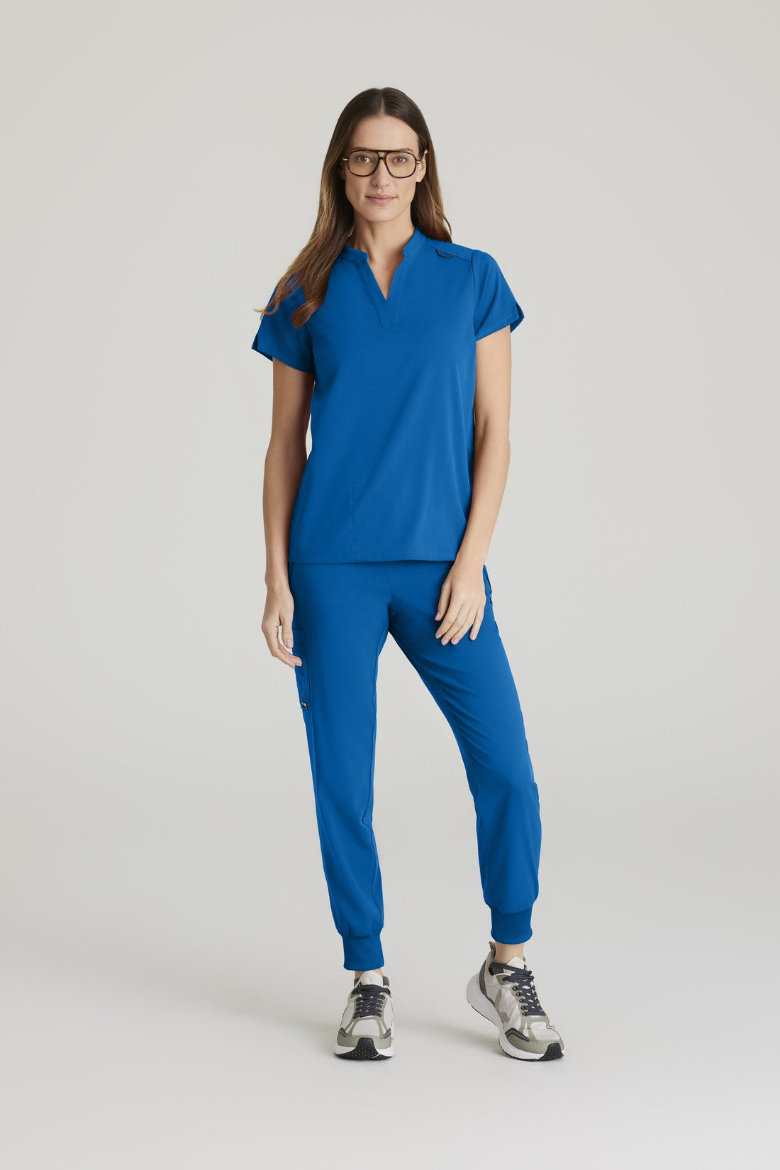 TOP MUJER GREYS ANATOMY STRETCH GRST230 - NEW ROYAL