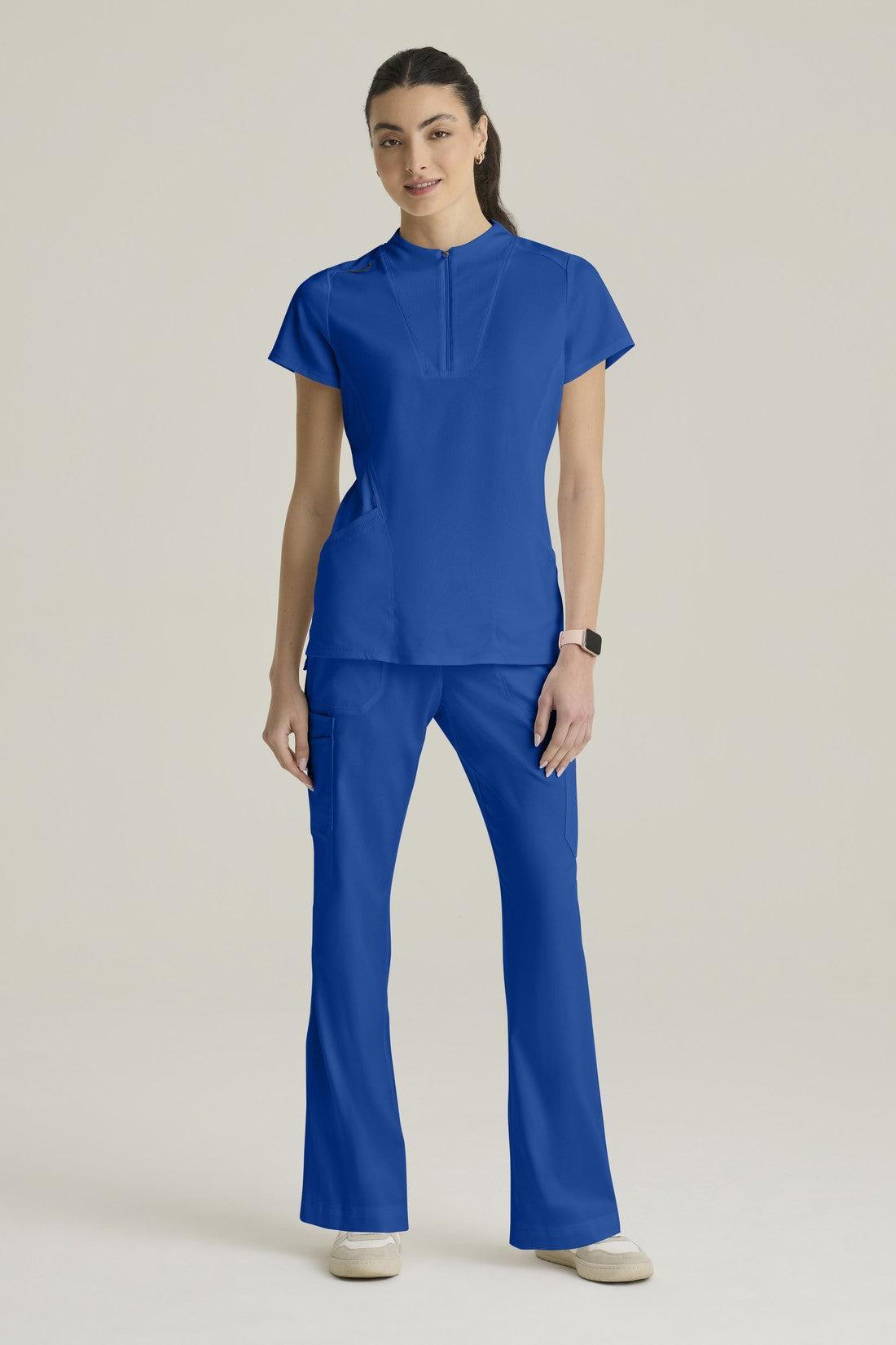 TOP MUJER GREYS ANATOMY STRETCH GRST292 - NEW ROYAL