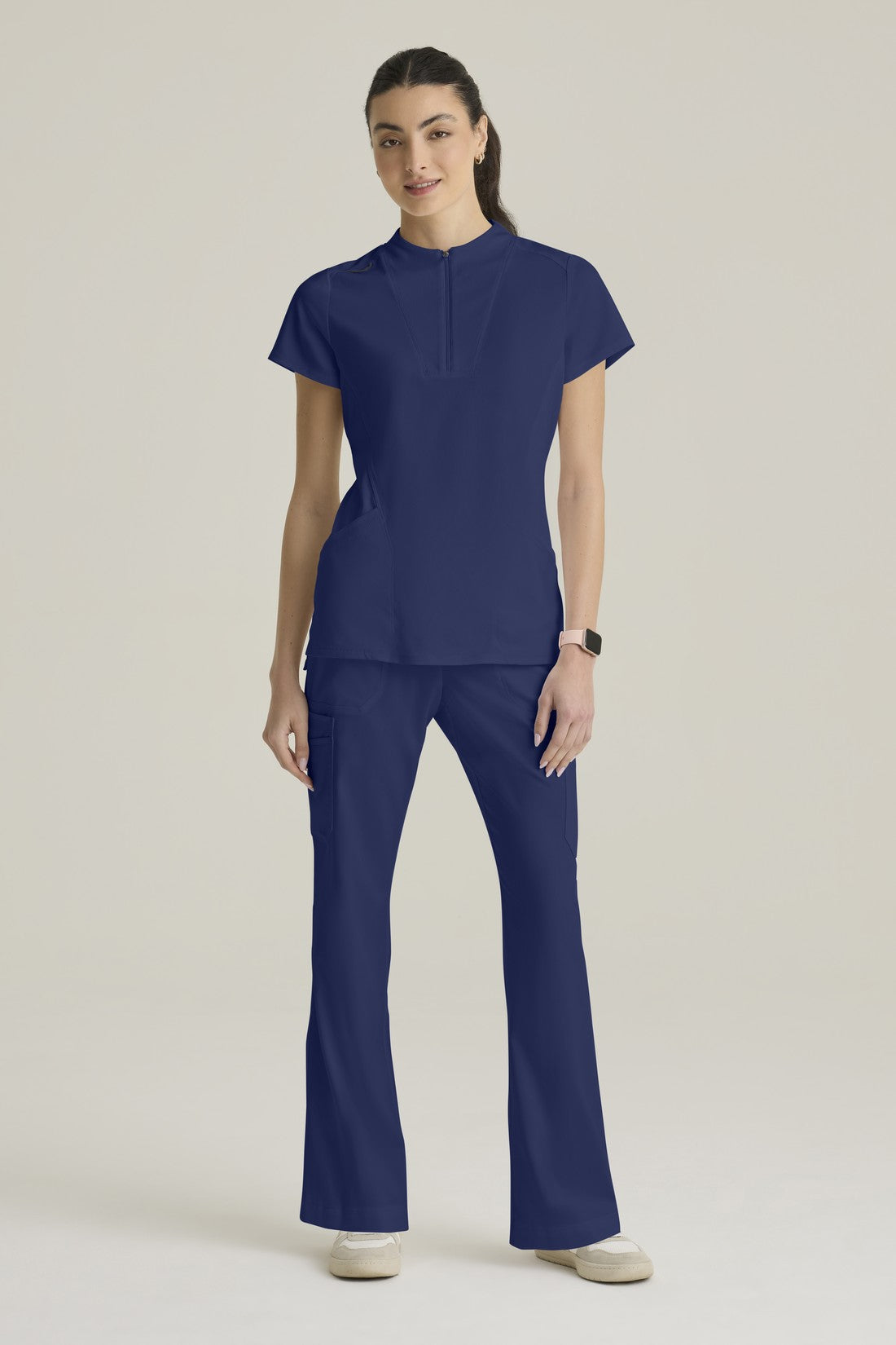 TOP MUJER GREYS ANATOMY STRETCH GRST292 - INDIGO