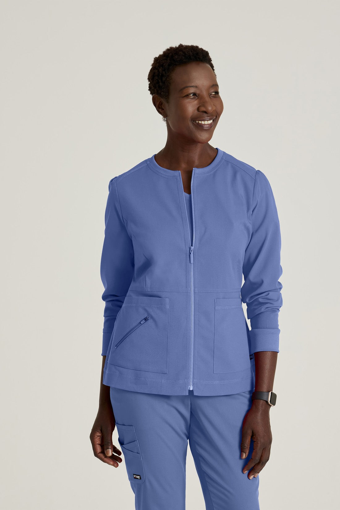 CHAQUETA MUJER GREYS ANATOMY STRETCH GRSW017 - CIELO