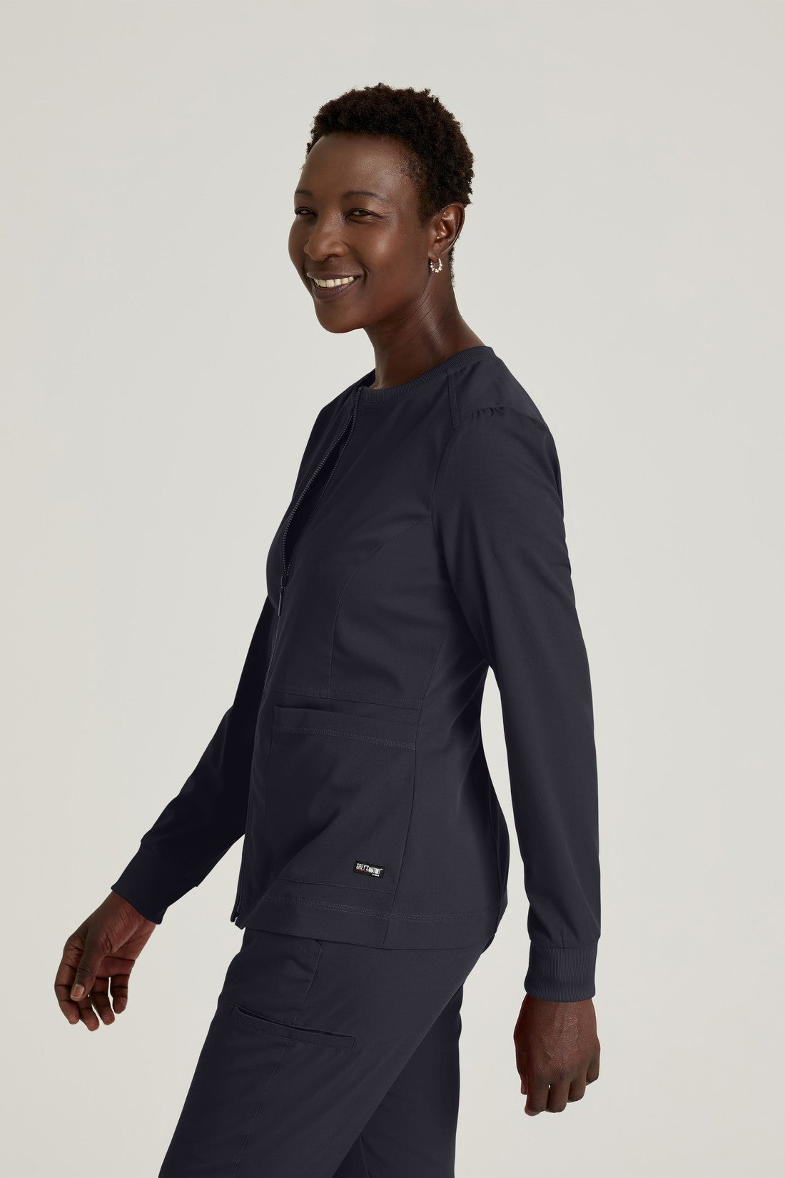 CHAQUETA MUJER GREYS ANATOMY STRETCH GRSW017 - STEEL