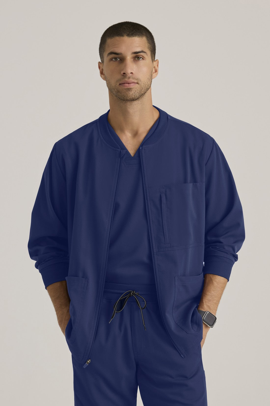CHAQUETA HOMBRE GREYS ANATOMY STRETCH GRSW871 - INDIGO