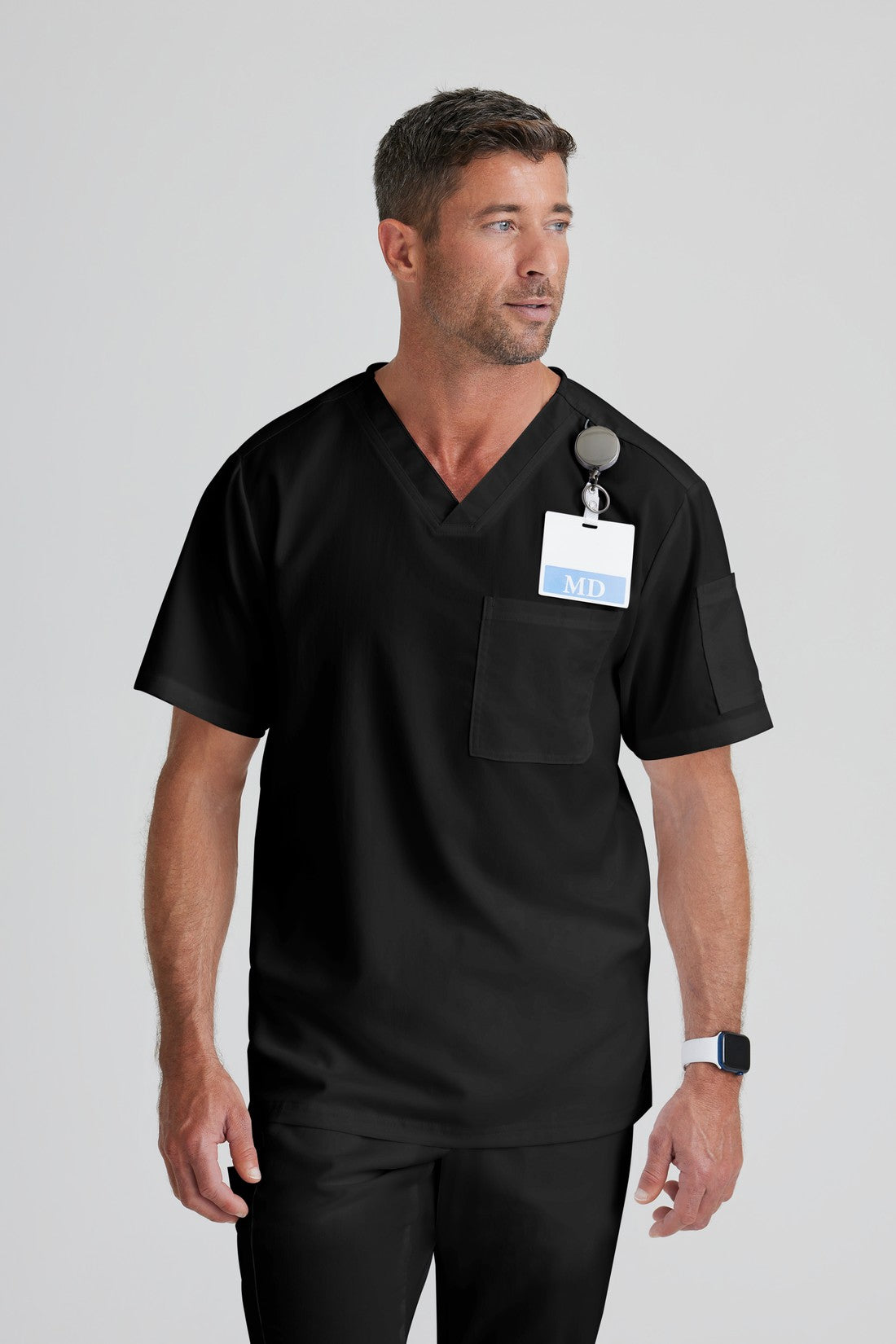 TOP HOMBRE GREYS ANATOMY  GRT091 - NEGRO