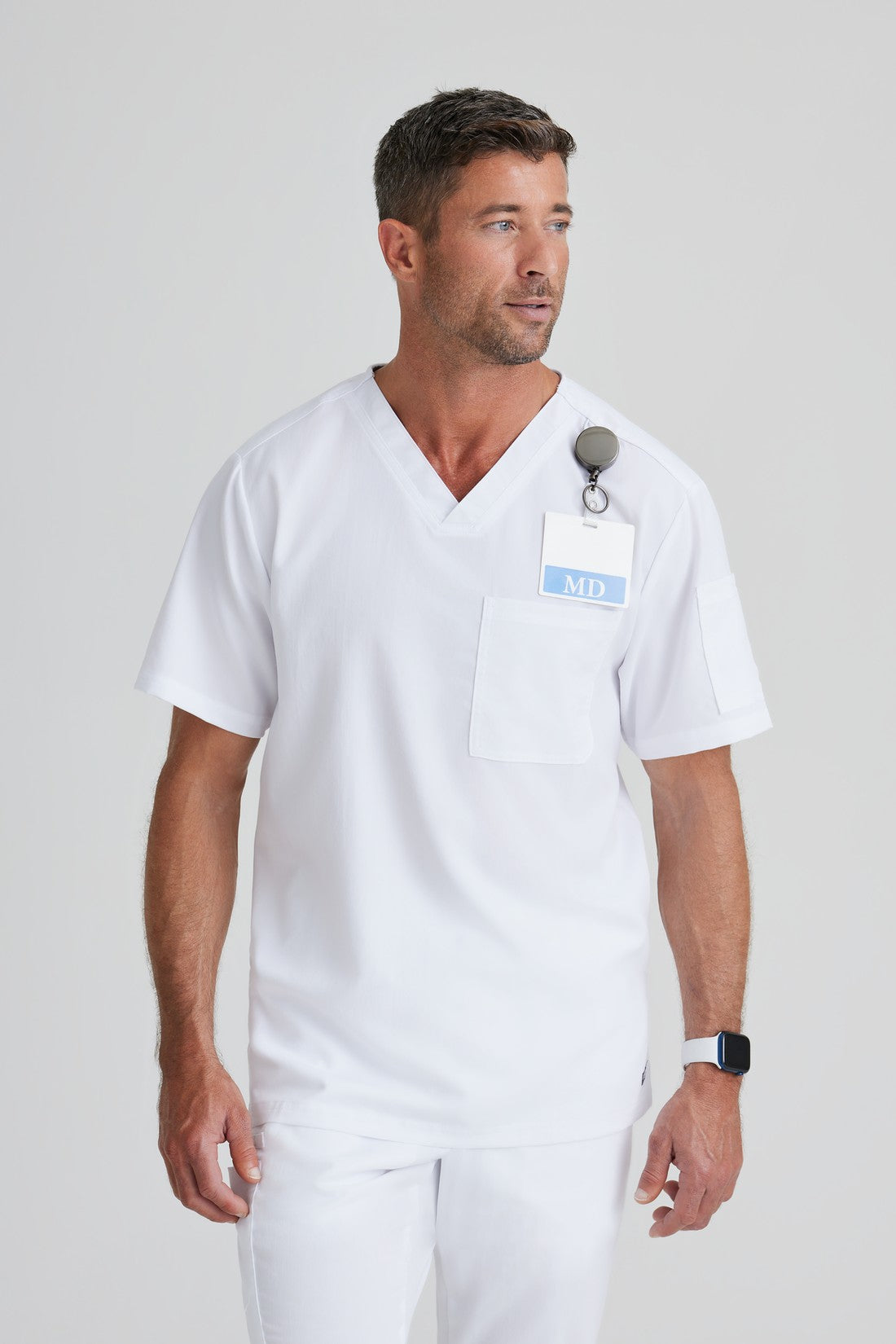 TOP HOMBRE GREYS ANATOMY  GRT091 - BLANCO