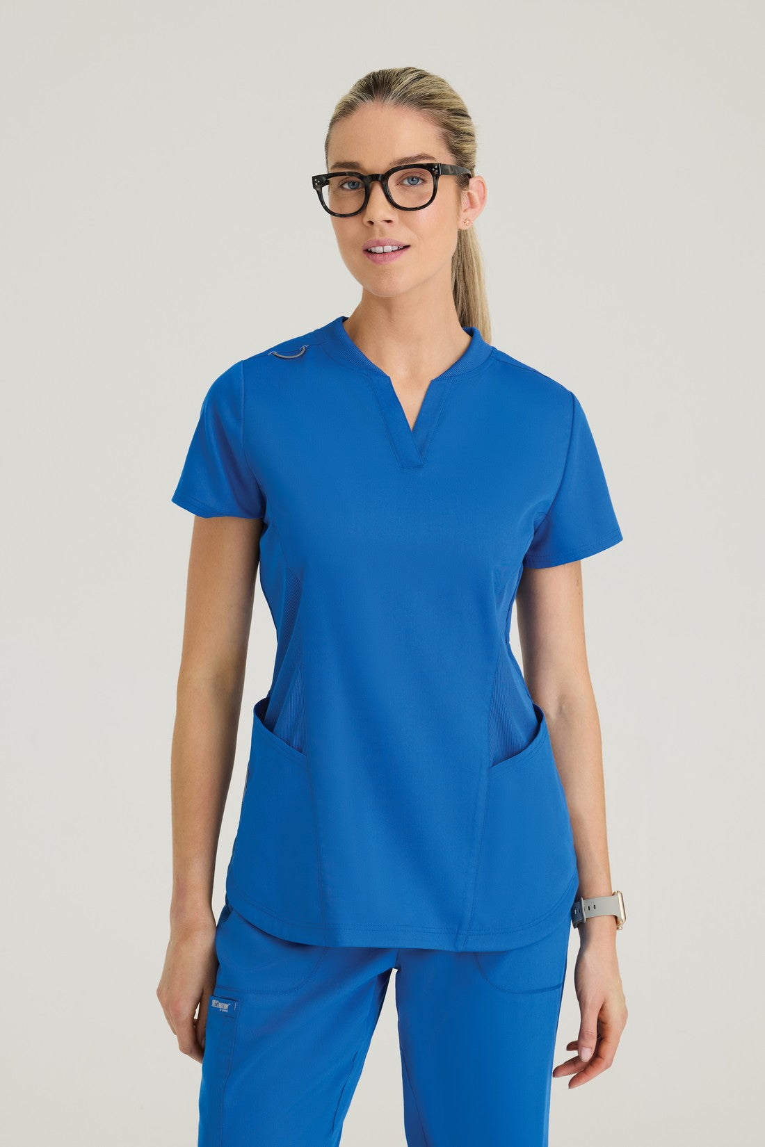 TOP MUJER GREYS ANATOMY  GRT303 - NEW ROYAL