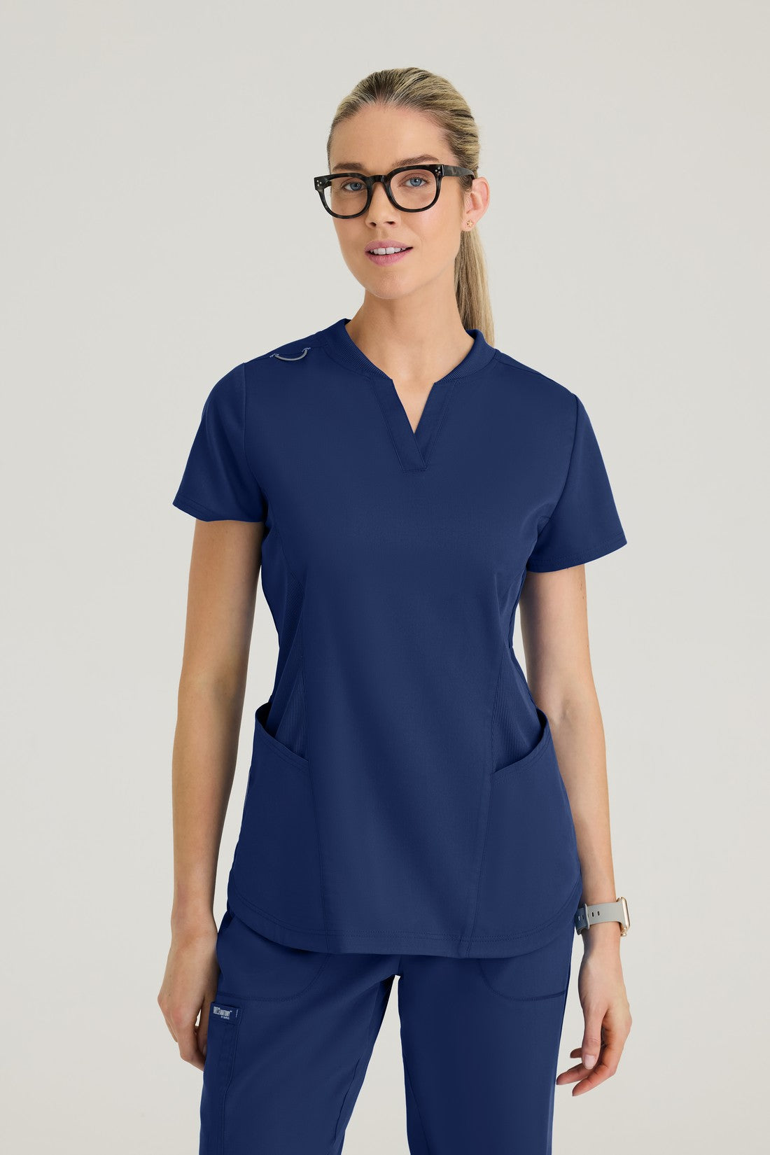 TOP MUJER GREYS ANATOMY  GRT303 - INDIGO