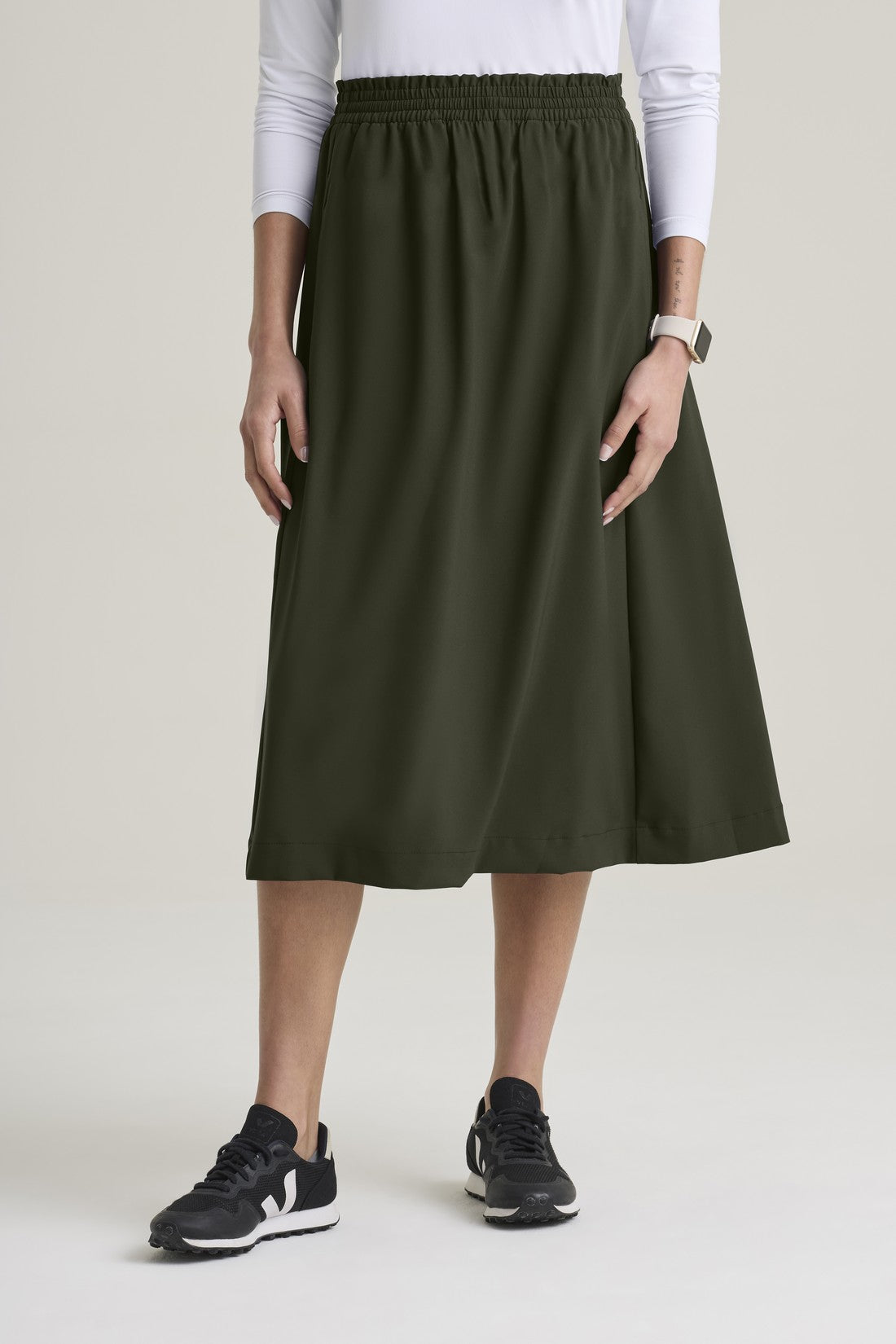 GREY'S ANATOMY EVOLVE WOMEN'S SKIRT GSSS745 - OLIVE