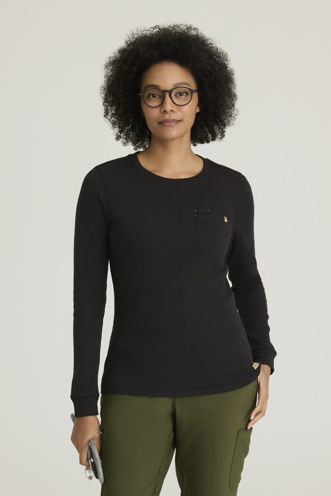 TOP MUJER GREYS ANATOMY EVOLVE GSST257 - NEGRO