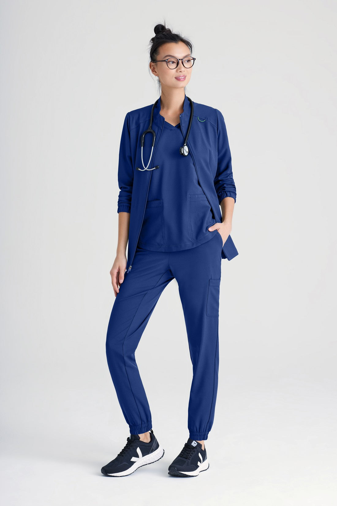 CHAQUETA MUJER GREYS ANATOMY EVOLVE GSSW886 - INDIGO
