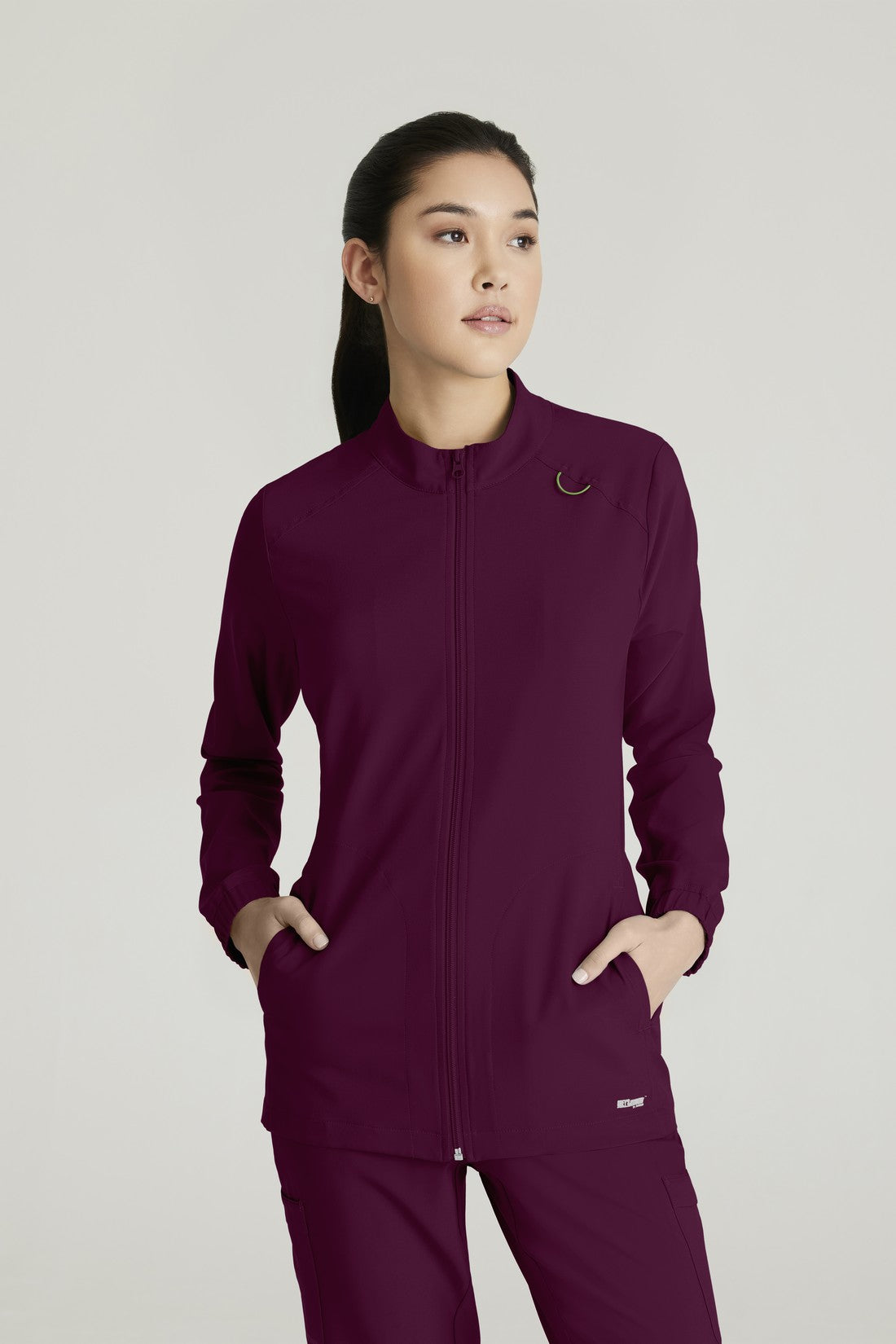 CHAQUETA MUJER GREYS ANATOMY EVOLVE GSSW886 - VINOTINTO