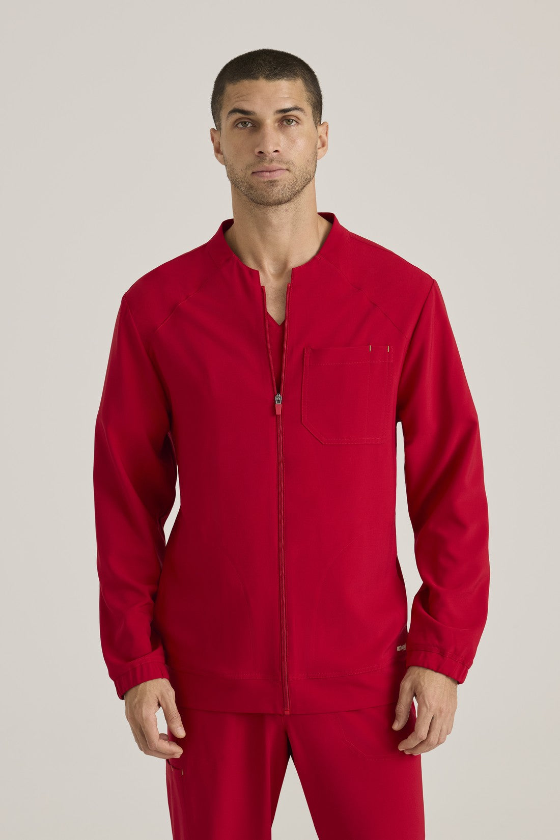 CHAQUETA HOMBRE GREYS ANATOMY EVOLVE GSSW887 - ROJO