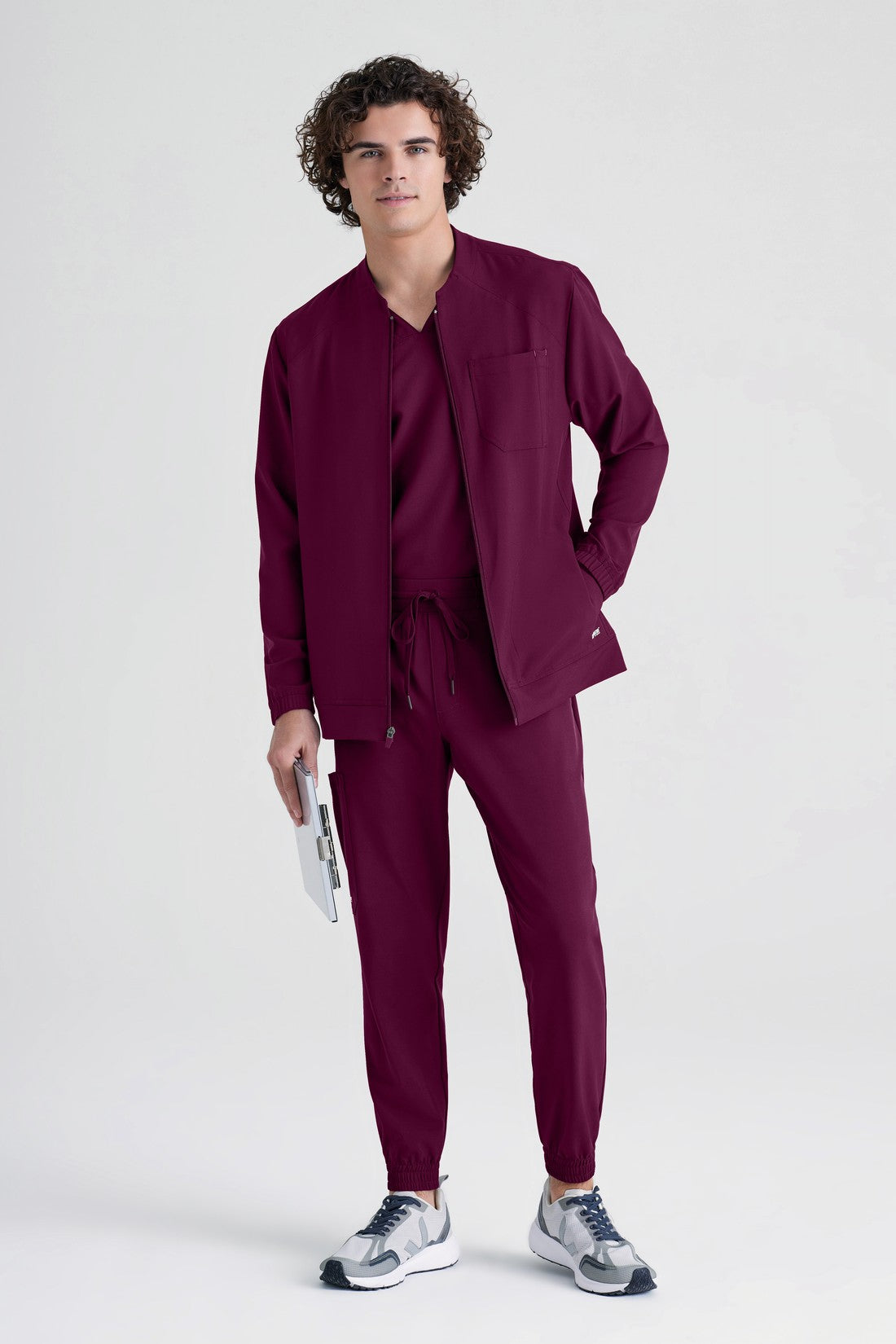 CHAQUETA HOMBRE GREYS ANATOMY EVOLVE GSSW887 - VINOTINTO