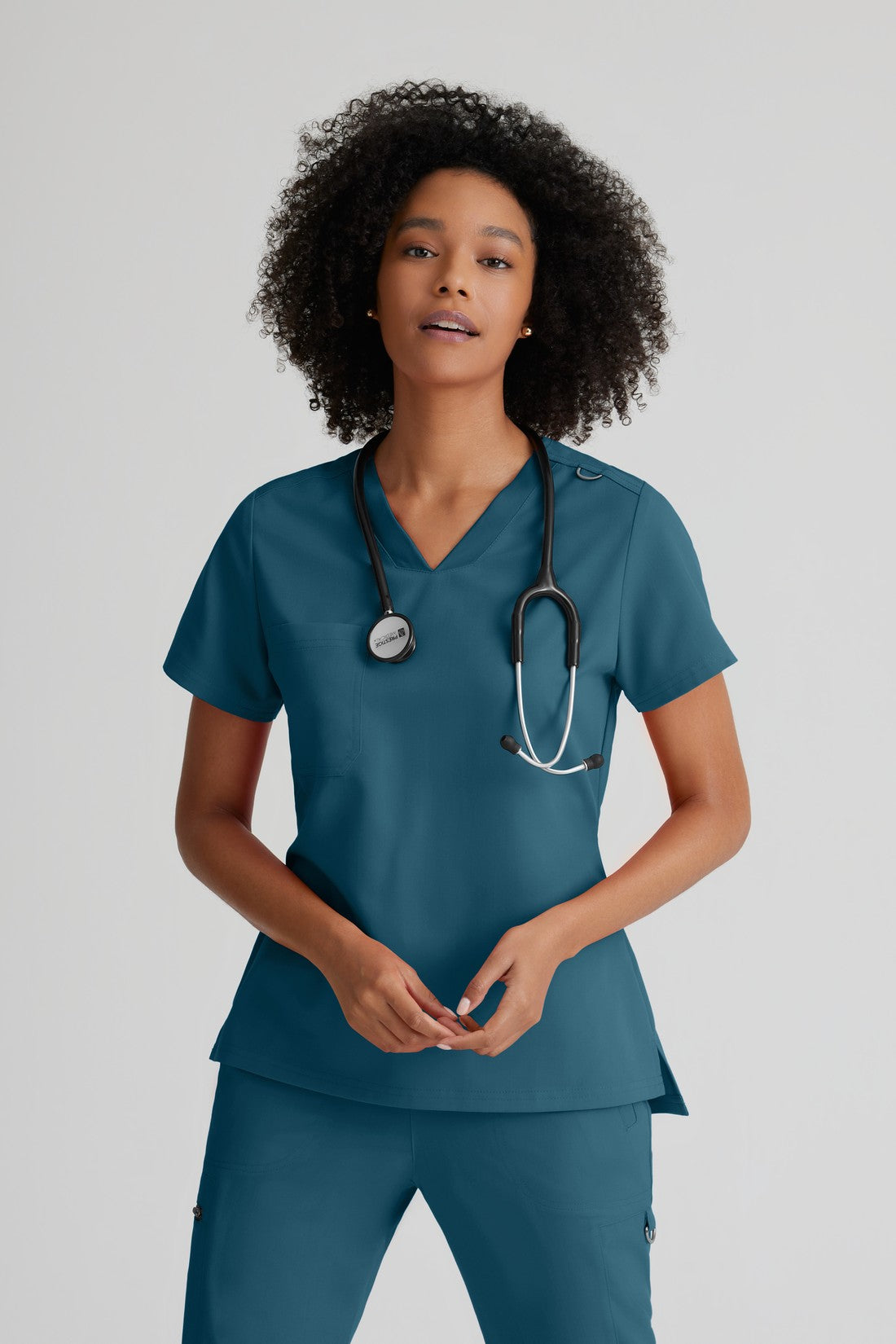 TOP MUJER GREYS ANATOMY STRETCH GVST028 - BAHAMA
