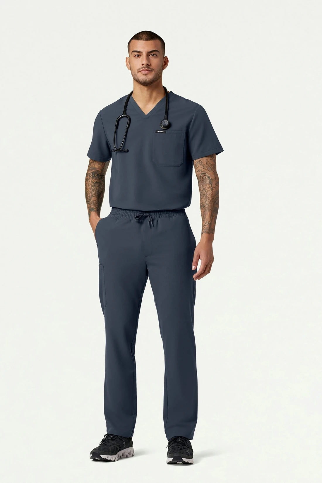 PANTALON HOMBRE JAANUU ULTRALAST M20001 - GRIS OSCURO