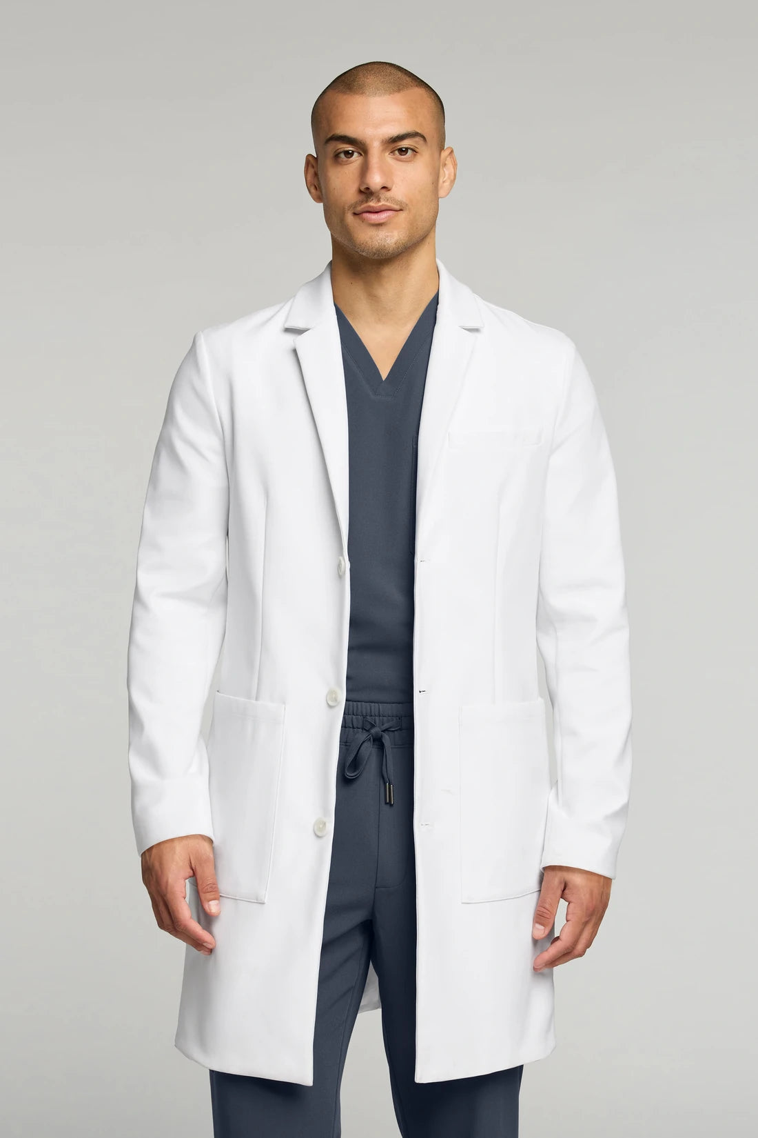 MEN'S LAB COAT JAANUU NEOSHIELD M60017 - WHITE
