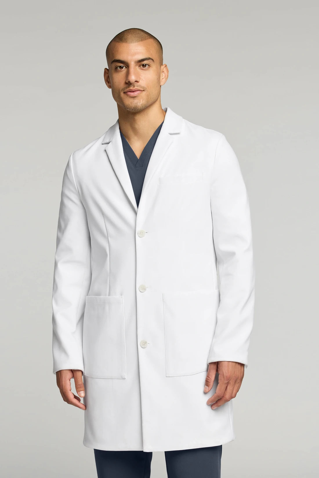 MEN'S LAB COAT JAANUU NEOSHIELD M60017 - WHITE