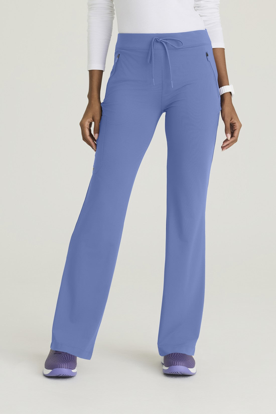 PANTALON MUJER SKECHERS SLIP-INS SKP656 - CIELO